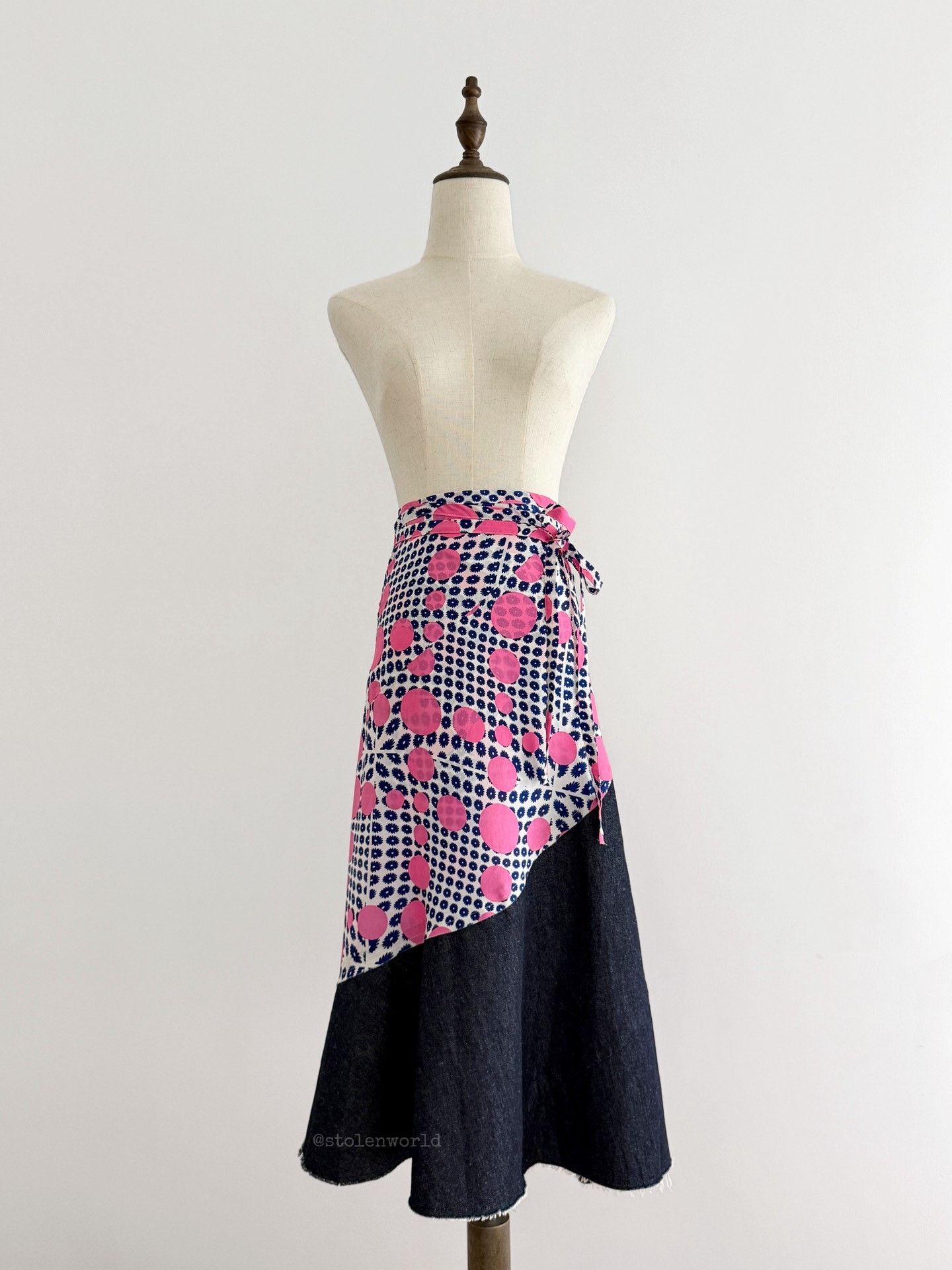 Comme des Garcons Comme des Garçons Polka Dot Wrap Skirt Size 32" / US 10 / IT 46 - 3 Thumbnail