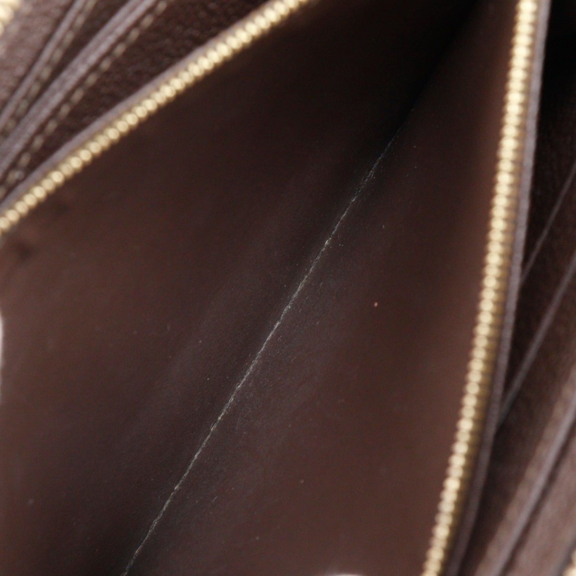 Louis Vuitton Louis Vuitton Portefeuille Scrett Ron Long Wallet M93436 Monogram Empreinte Ombre 2013 Brown SP4143 Zippered (Unisex) Size ONE SIZE - 7 Thumbnail
