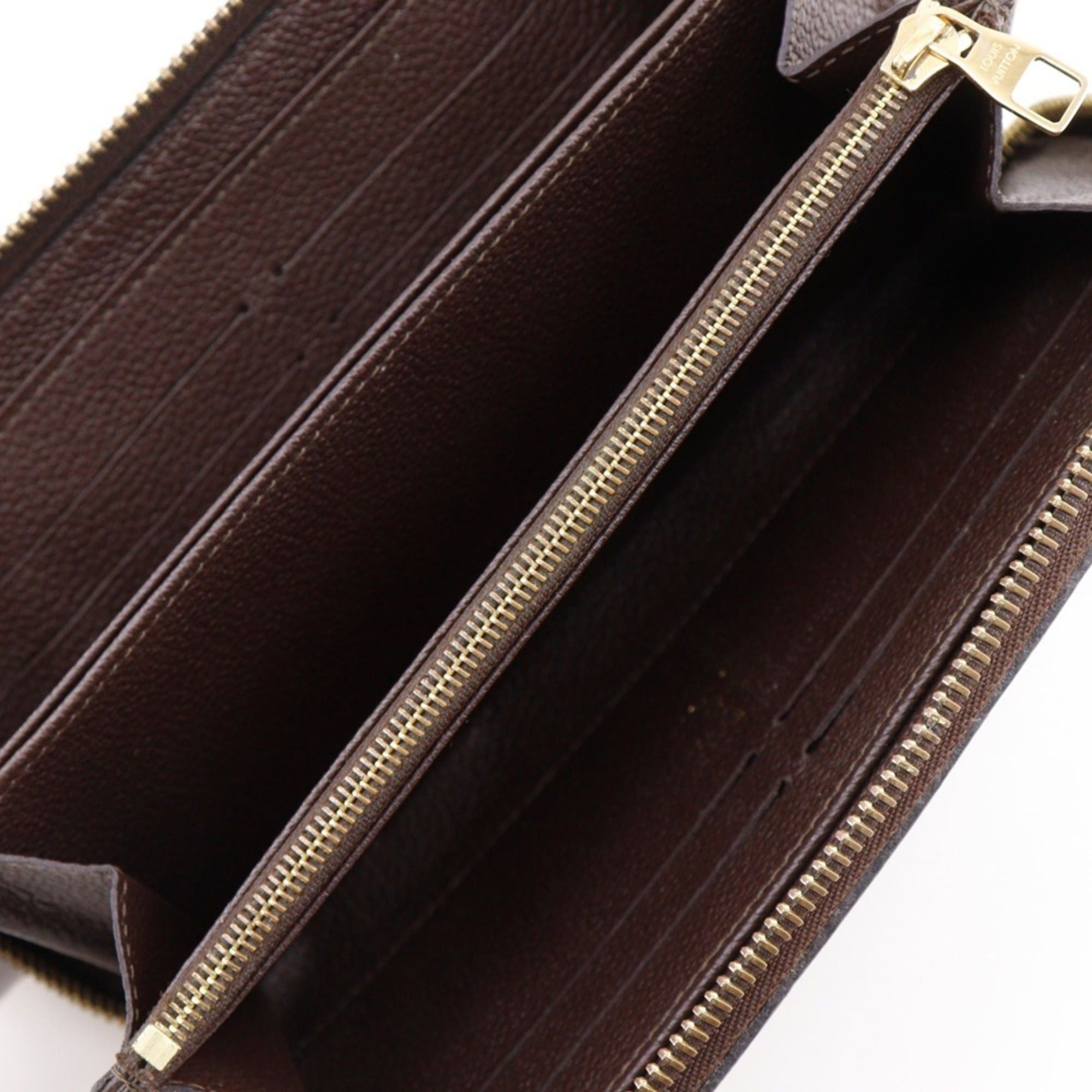 Louis Vuitton Louis Vuitton Portefeuille Scrett Ron Long Wallet M93436 Monogram Empreinte Ombre 2013 Brown SP4143 Zippered (Unisex) Size ONE SIZE - 6 Thumbnail