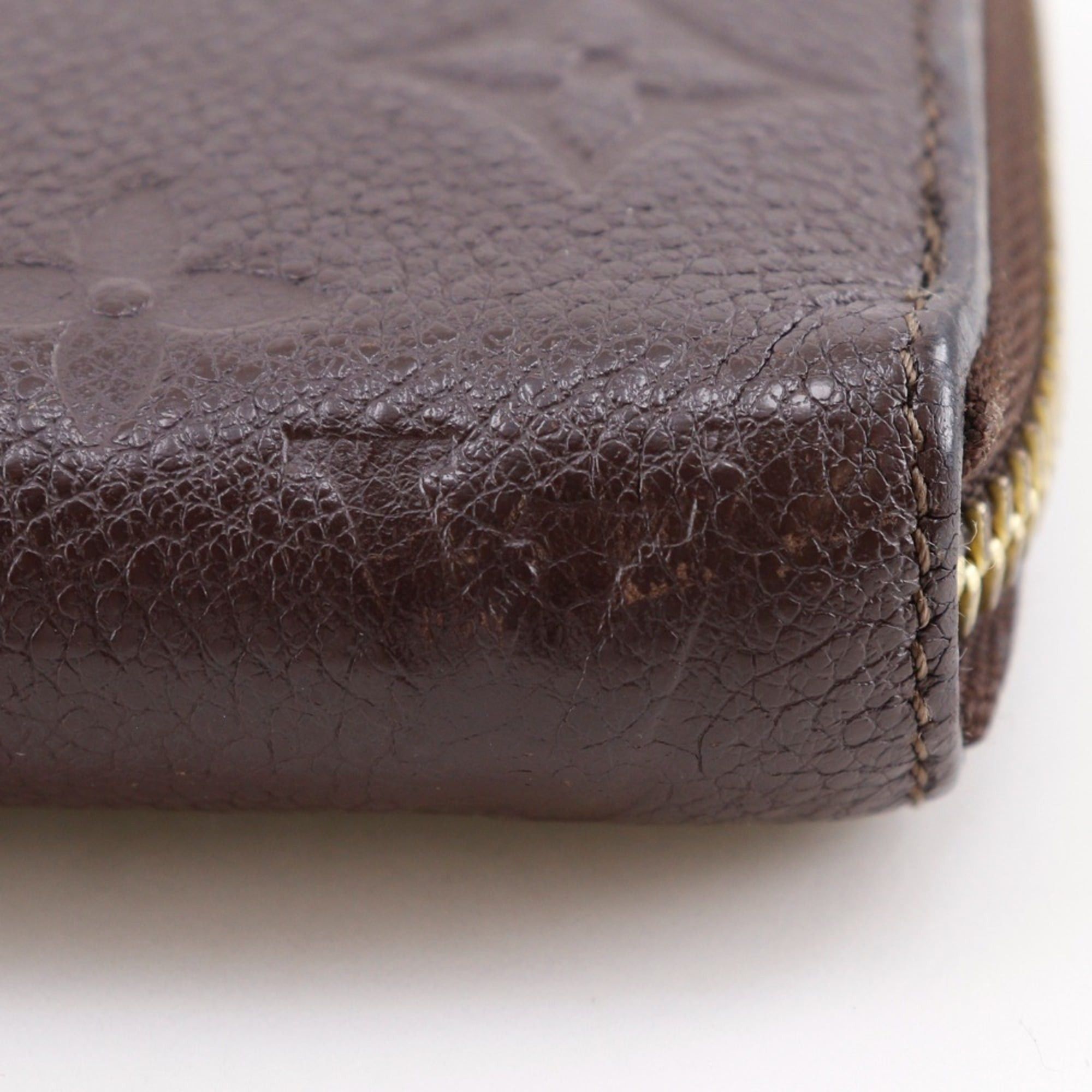 Louis Vuitton Louis Vuitton Portefeuille Scrett Ron Long Wallet M93436 Monogram Empreinte Ombre 2013 Brown SP4143 Zippered (Unisex) Size ONE SIZE - 10 Thumbnail