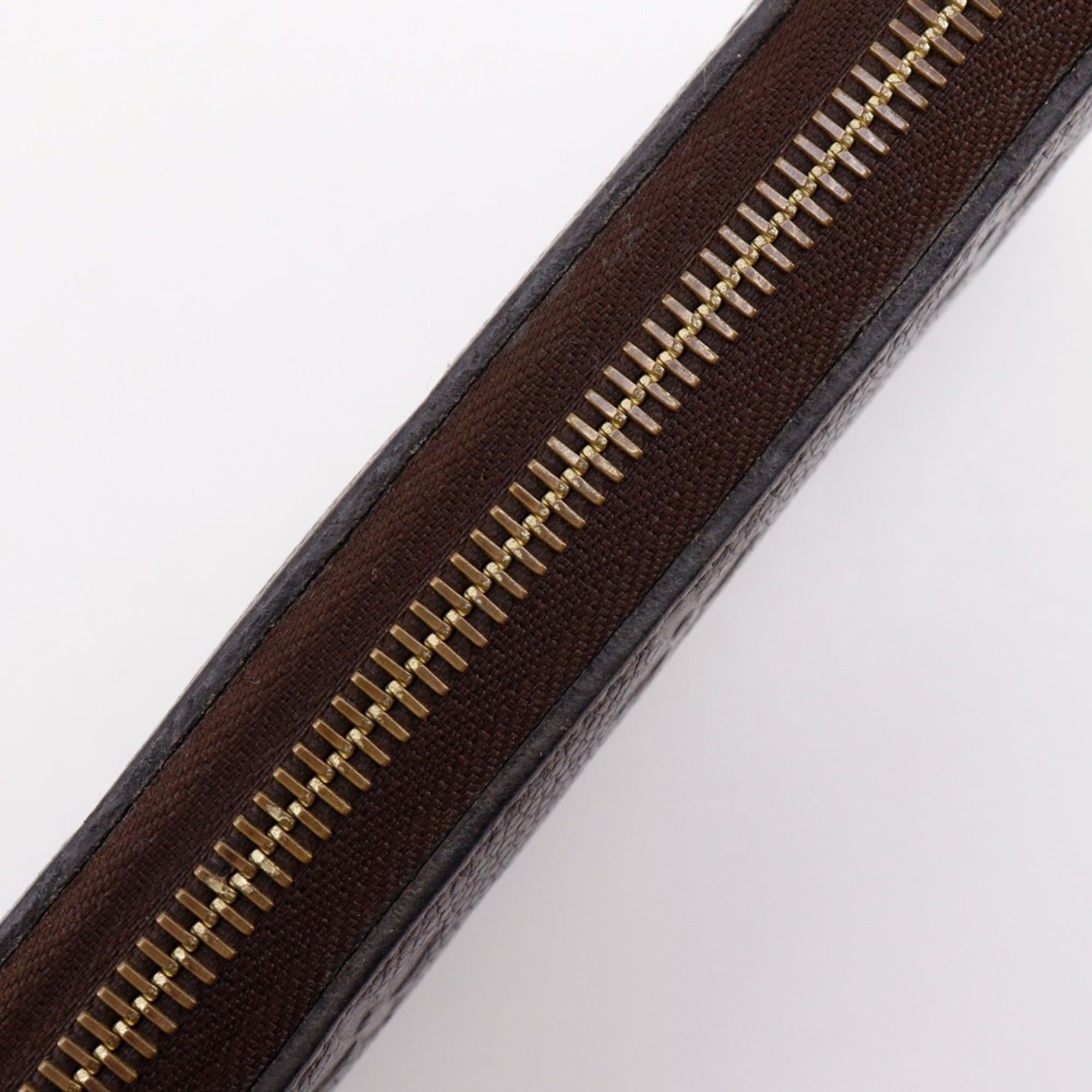 Louis Vuitton Louis Vuitton Portefeuille Scrett Ron Long Wallet M93436 Monogram Empreinte Ombre 2013 Brown SP4143 Zippered (Unisex) Size ONE SIZE - 12 Thumbnail
