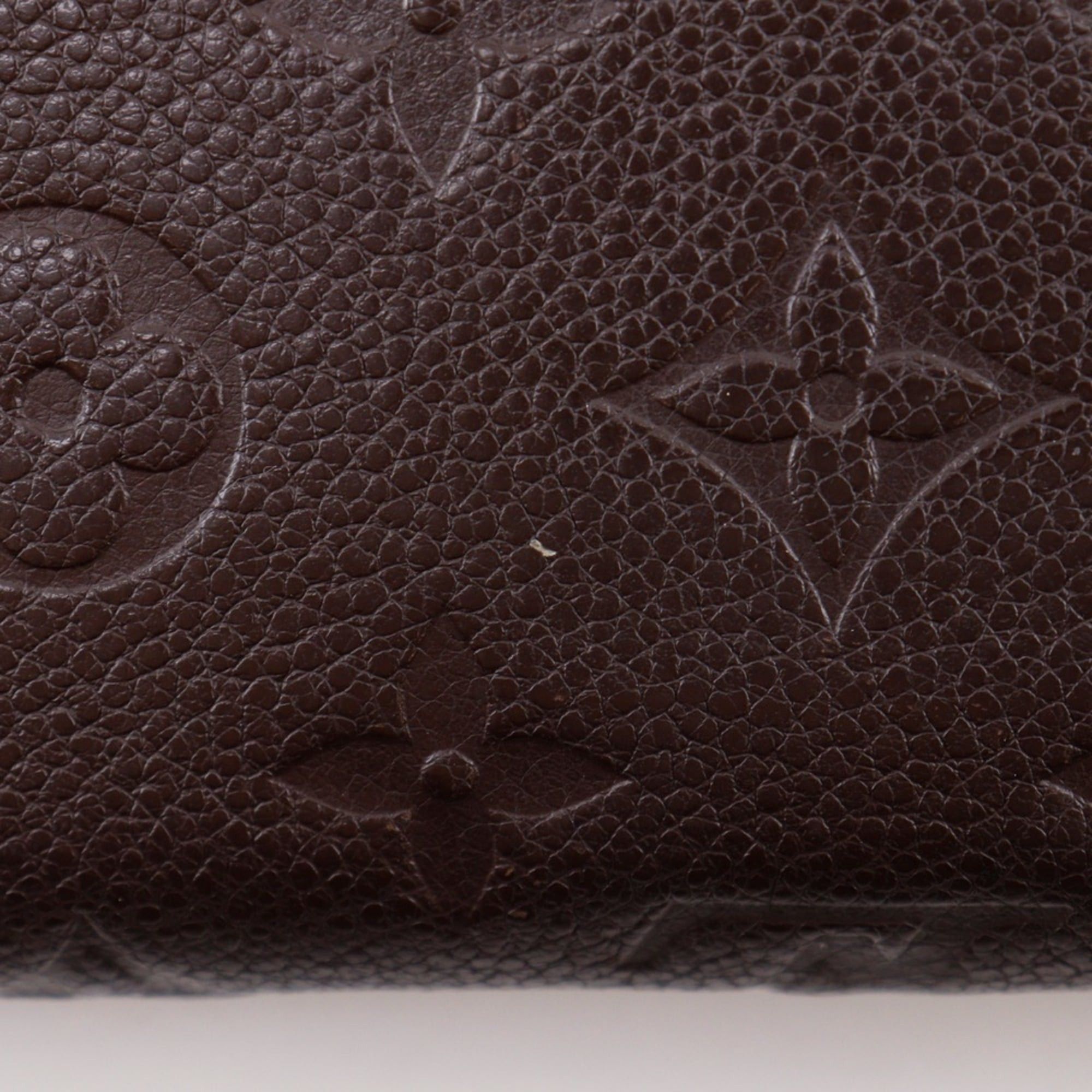 Louis Vuitton Louis Vuitton Portefeuille Scrett Ron Long Wallet M93436 Monogram Empreinte Ombre 2013 Brown SP4143 Zippered (Unisex) Size ONE SIZE - 8 Thumbnail