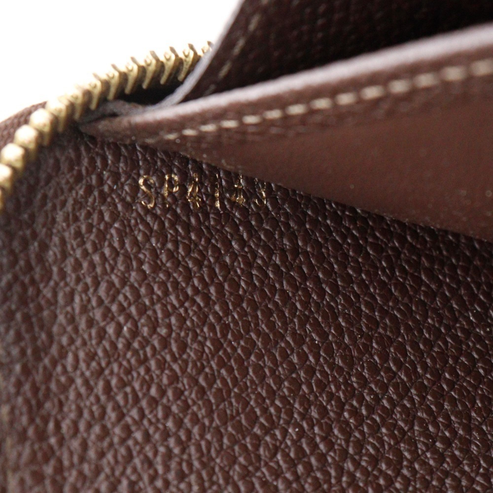 Louis Vuitton Louis Vuitton Portefeuille Scrett Ron Long Wallet M93436 Monogram Empreinte Ombre 2013 Brown SP4143 Zippered (Unisex) Size ONE SIZE - 14 Thumbnail