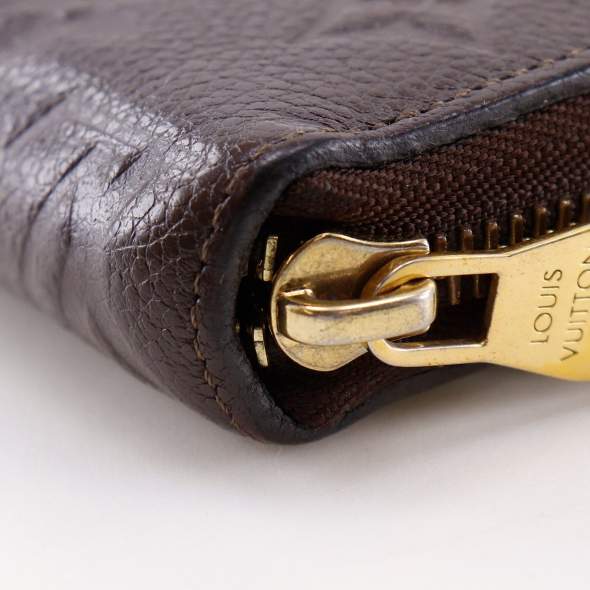 Louis Vuitton Louis Vuitton Portefeuille Scrett Ron Long Wallet M93436 Monogram Empreinte Ombre 2013 Brown SP4143 Zippered (Unisex) Size ONE SIZE - 5 Thumbnail