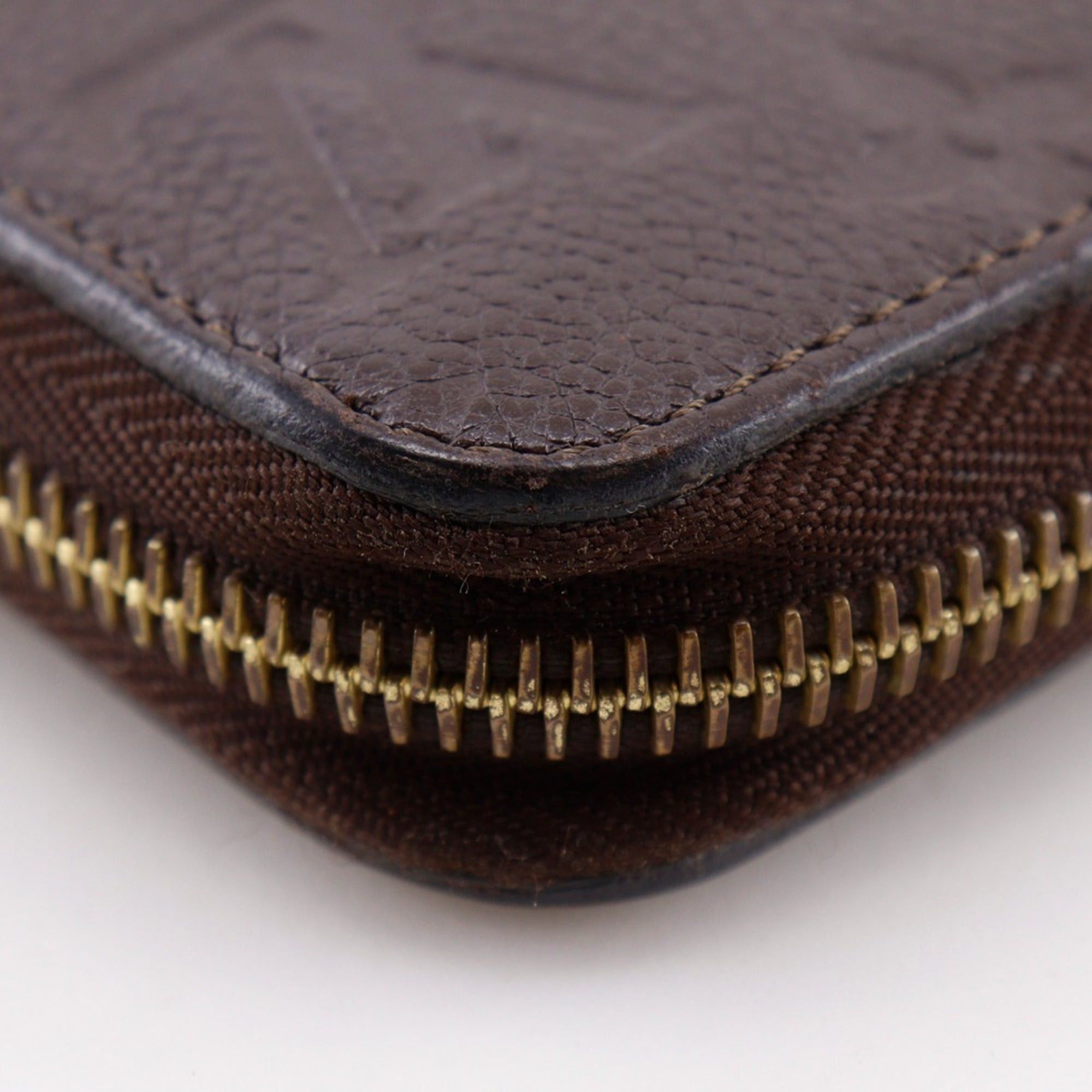 Louis Vuitton Louis Vuitton Portefeuille Scrett Ron Long Wallet M93436 Monogram Empreinte Ombre 2013 Brown SP4143 Zippered (Unisex) Size ONE SIZE - 9 Thumbnail