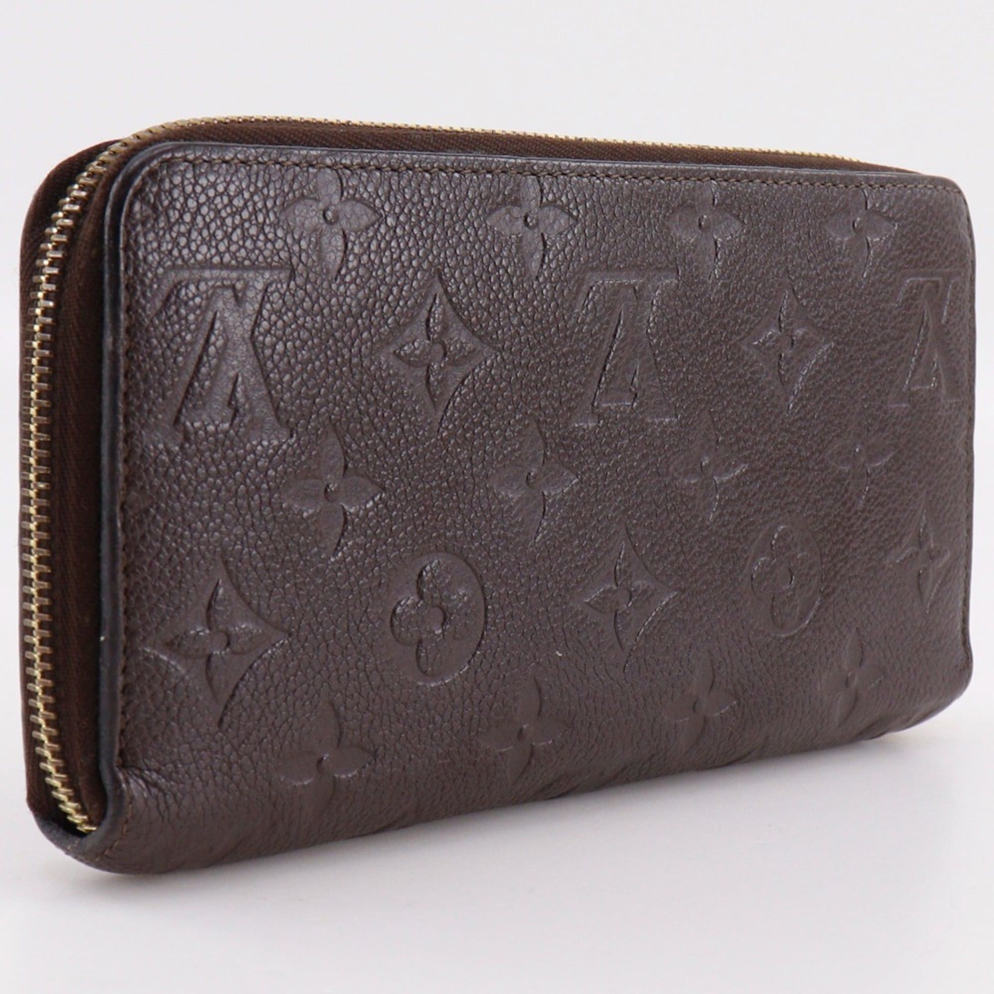 Louis Vuitton Louis Vuitton Portefeuille Scrett Ron Long Wallet M93436 Monogram Empreinte Ombre 2013 Brown SP4143 Zippered (Unisex) Size ONE SIZE - 3 Thumbnail