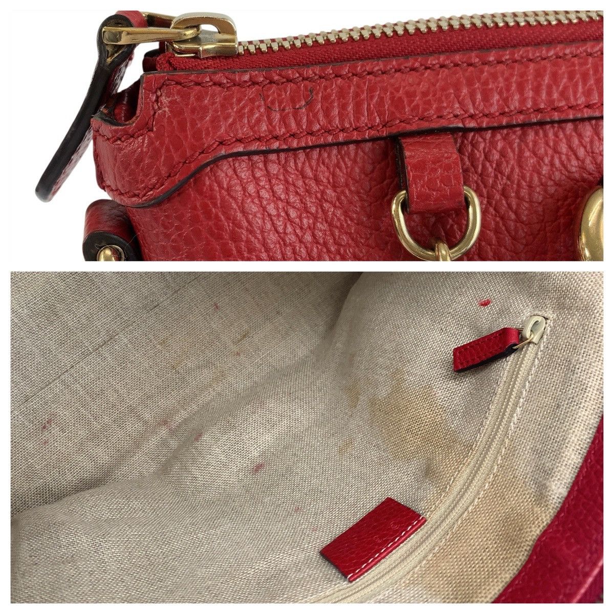 Gucci Gucci Gucci Interlocking Leather 2way bag Leather Shoulder Bag 449659 DUTY FREE for USA Size ONE SIZE - 5 Thumbnail
