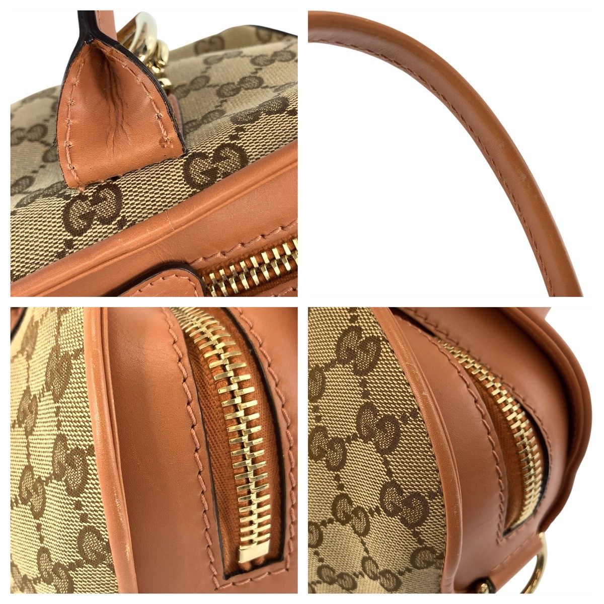 Gucci Gucci Gucci GG Canvas Leather 2way Bag Textile Handbag 269955 DUTY FREE for USA Size ONE SIZE - 6 Thumbnail