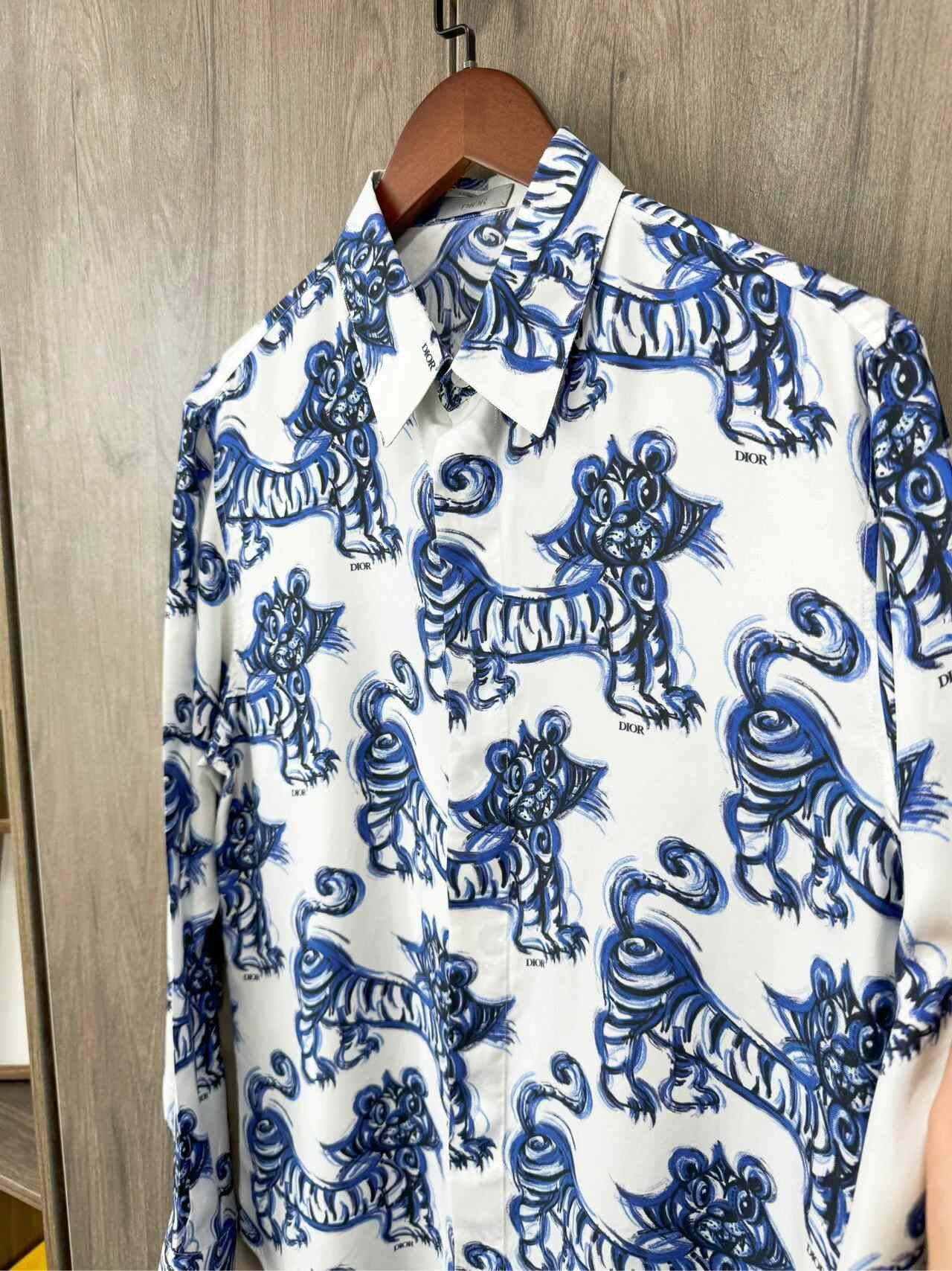 Dior Dior x Kenny Scharf Tiger Limited LS Shirt Size US M / EU 48-50 / 2 - 6 Thumbnail
