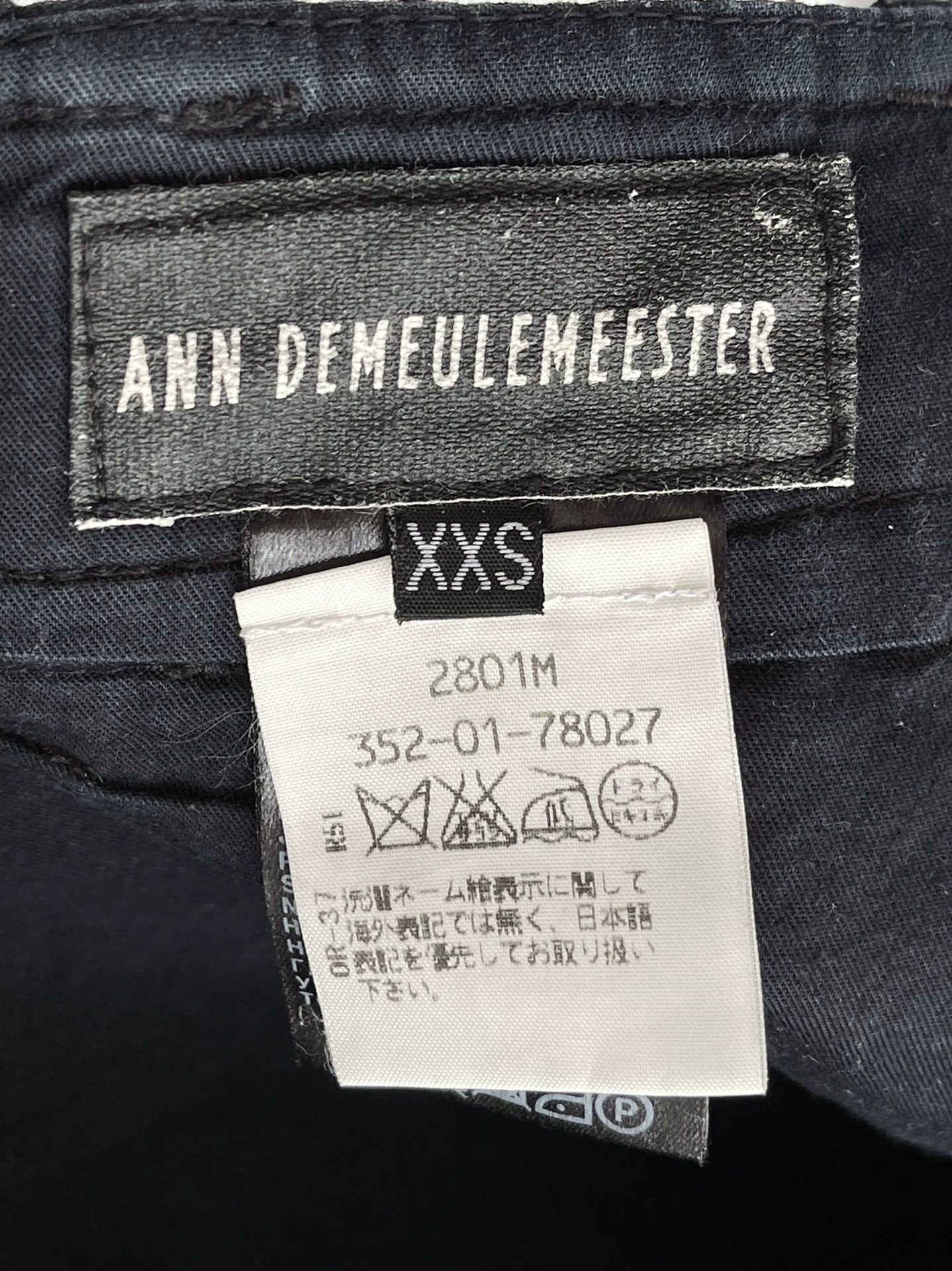 Ann Demeulemeester Ann Demeulemeester Button Placket Jeans Size US 31 - 4 Thumbnail