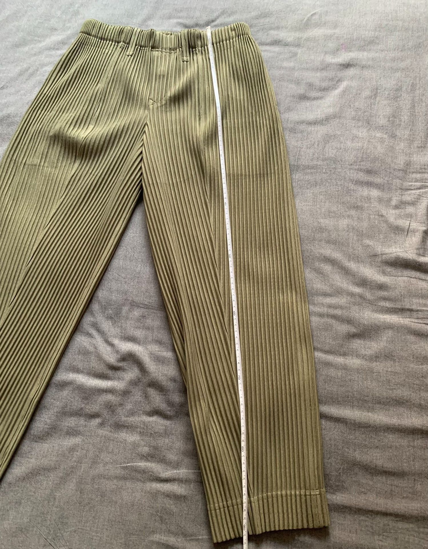 Issey Miyake Issey Miyake JF168 Olive Green Pants Size US 31 - 8 Thumbnail
