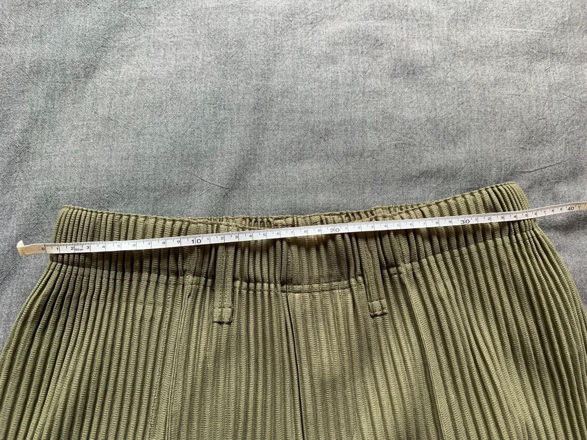 Issey Miyake Issey Miyake JF168 Olive Green Pants Size US 31 - 7 Thumbnail