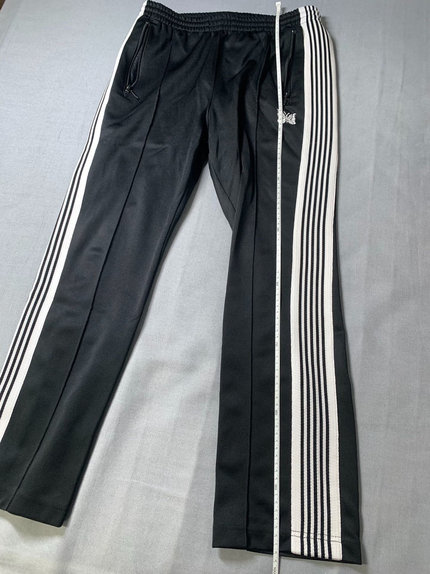 Needles Needles Black White Striped Pants Size US 31 - 7 Thumbnail