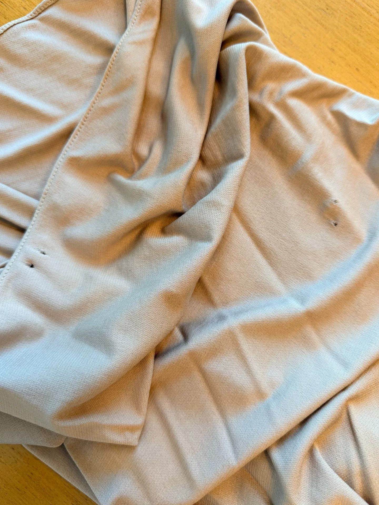 Saint Laurent Paris Saint Laurent Beige Ruched Cut-Out Dress Size M / US 6-8 / IT 42-44 - 5 Thumbnail