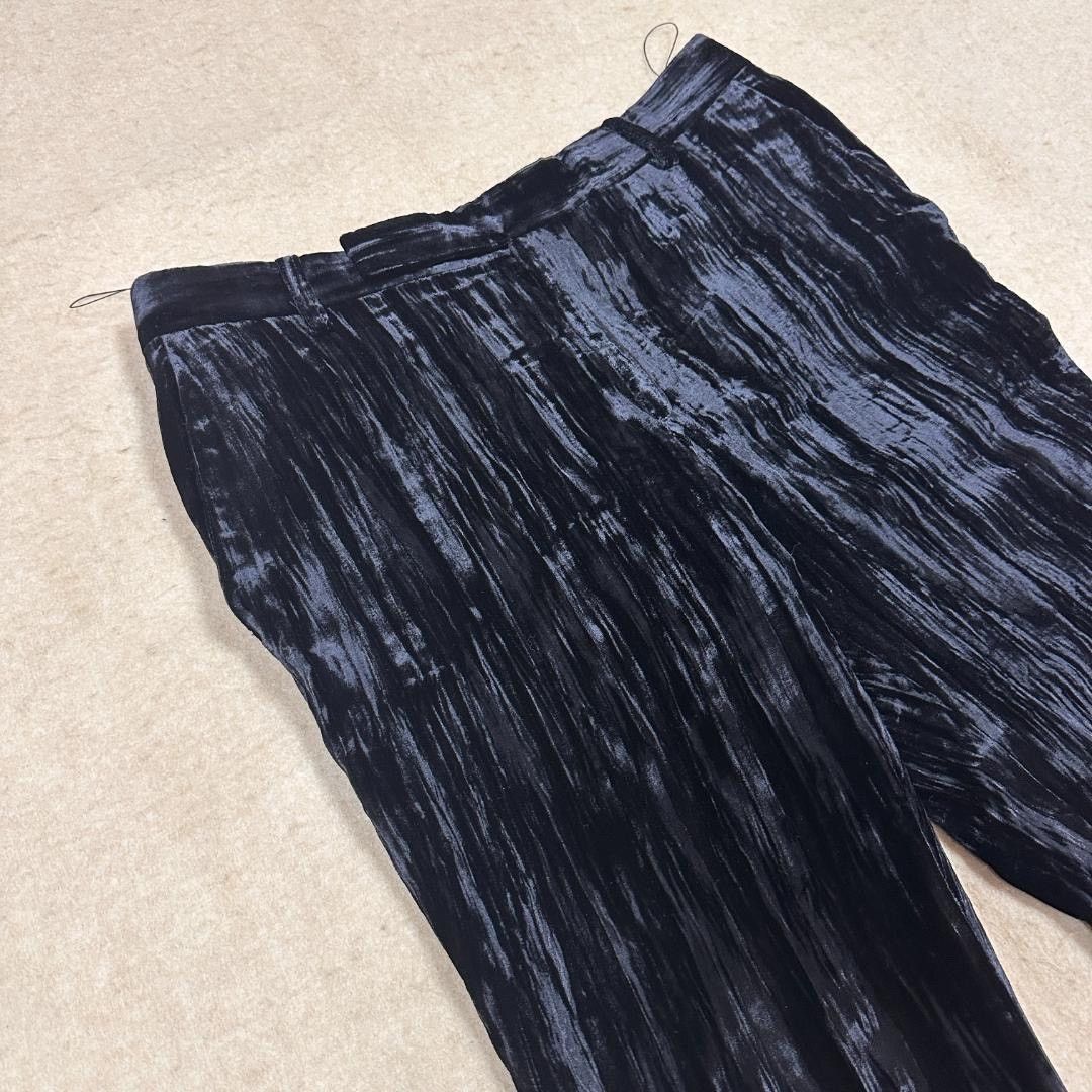 Saint Laurent Paris Saint Laurent Runway Velvet Trousers Size US 31 - 3 Thumbnail