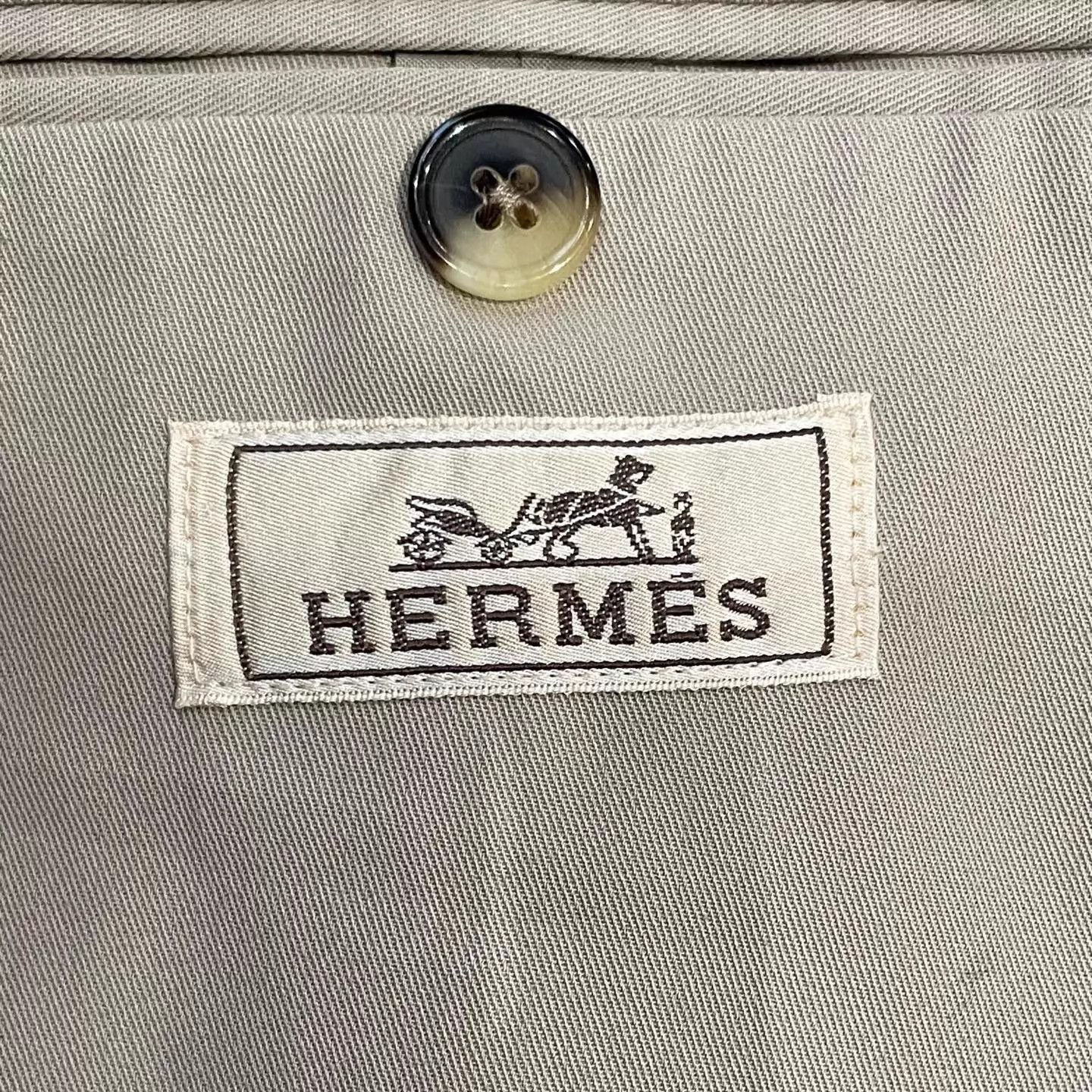 Hermes Gray Single-Breasted Light Jacket Blazer Size US M / EU 48-50 / 2 - 5 Thumbnail