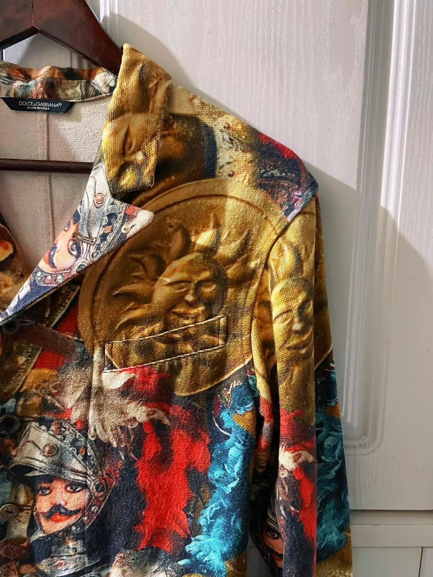 Dolce & Gabbana Multi-Pattern Long Sleeve Jacket Size US M / EU 48-50 / 2 - 5 Thumbnail