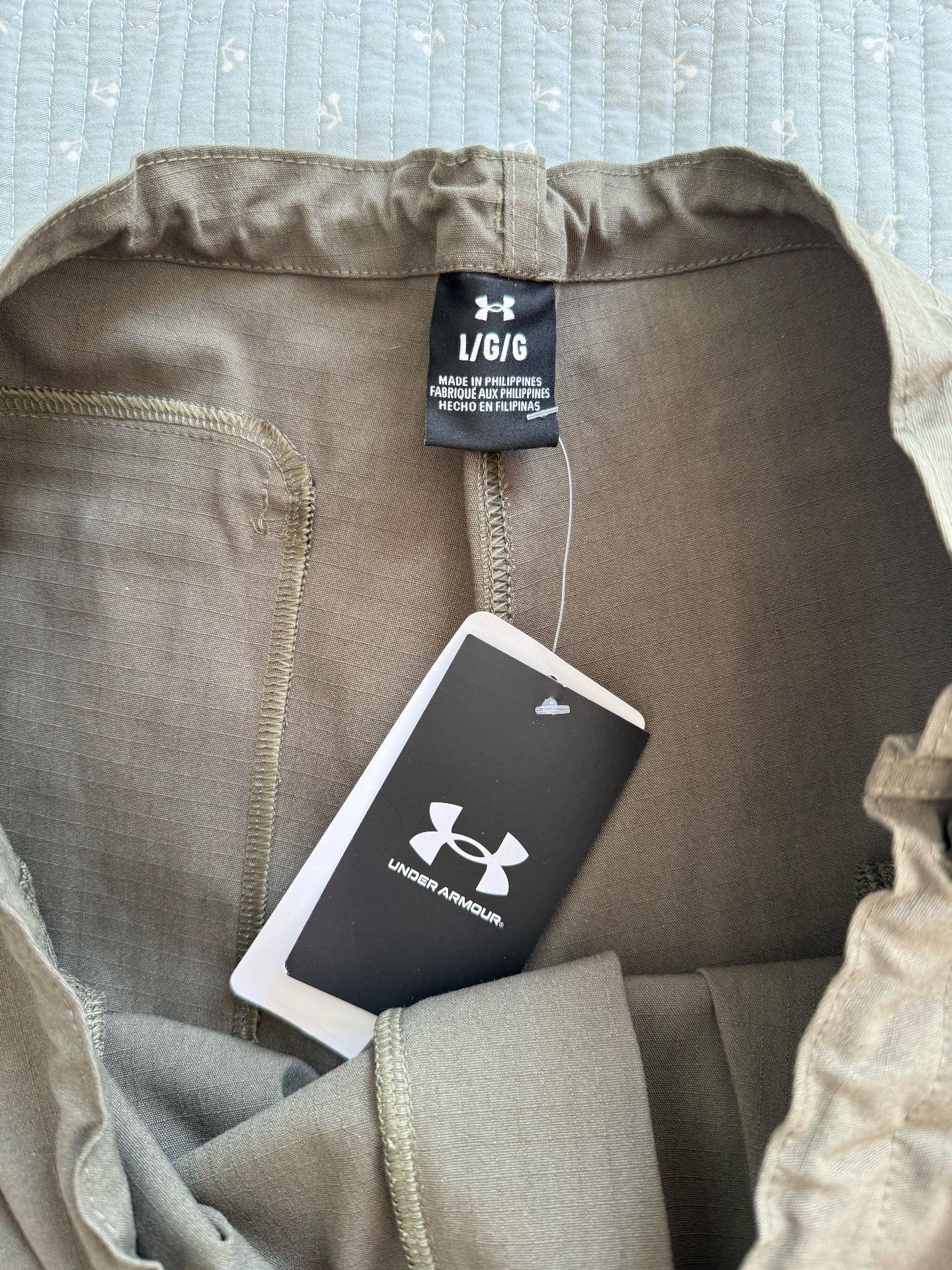 Under Armour Under Armour Green Cargo Pants Size US 31 - 6 Thumbnail