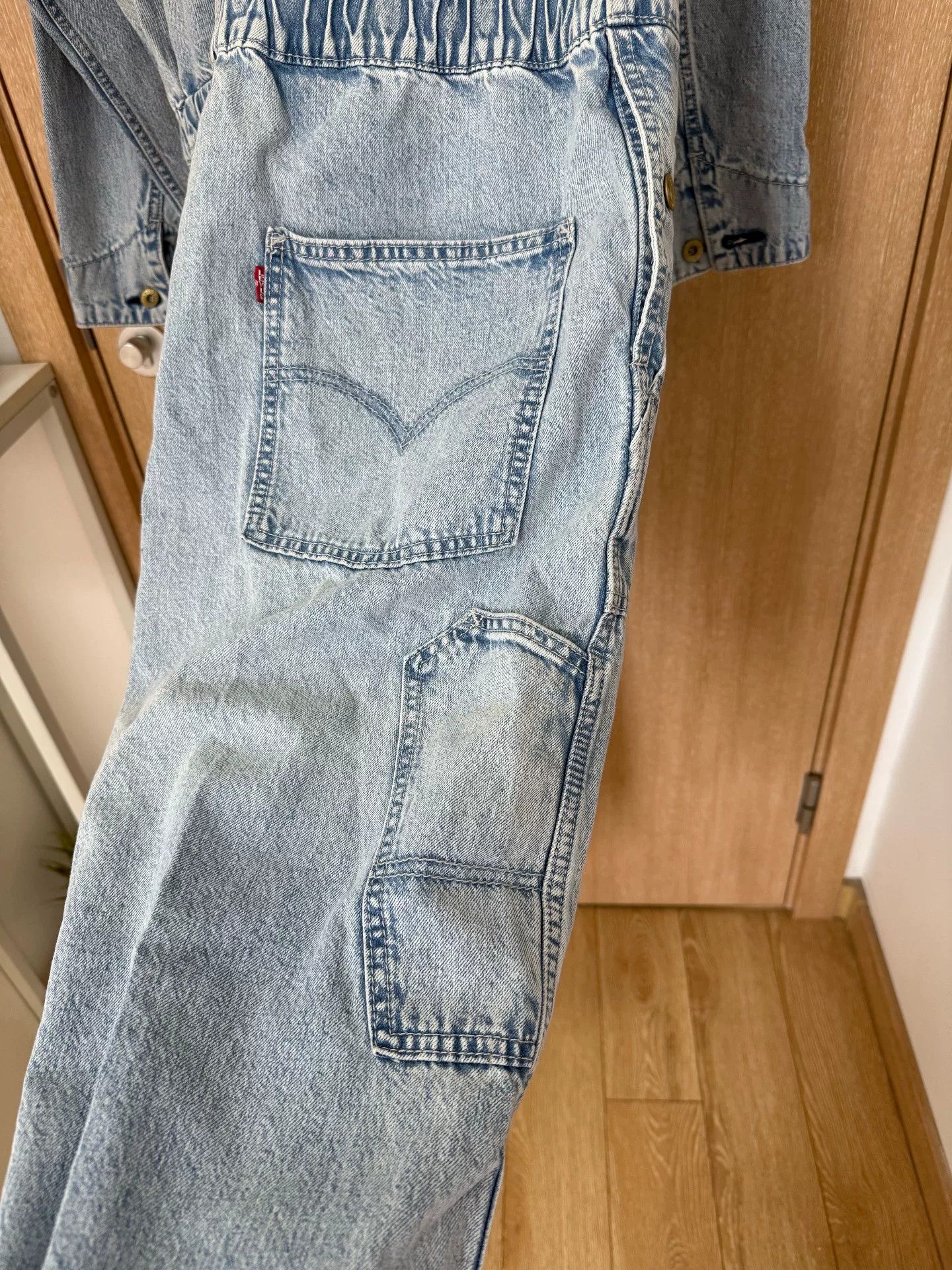 Levi's Levi's Premium Denim Jumpsuit Size US 31 - 6 Thumbnail