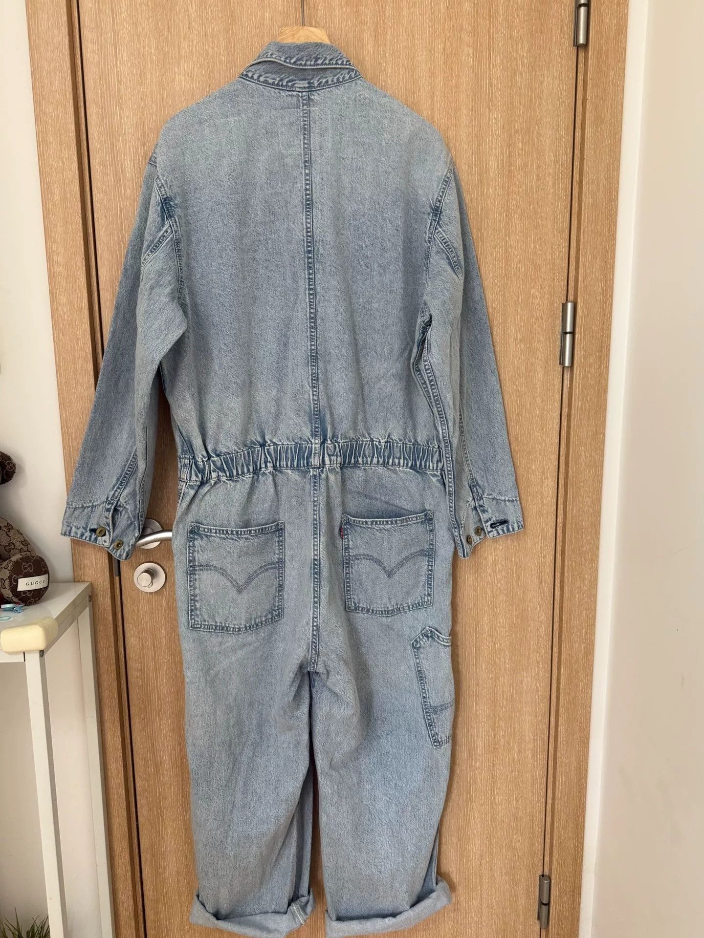 Levi's Levi's Premium Denim Jumpsuit Size US 31 - 2 Thumbnail