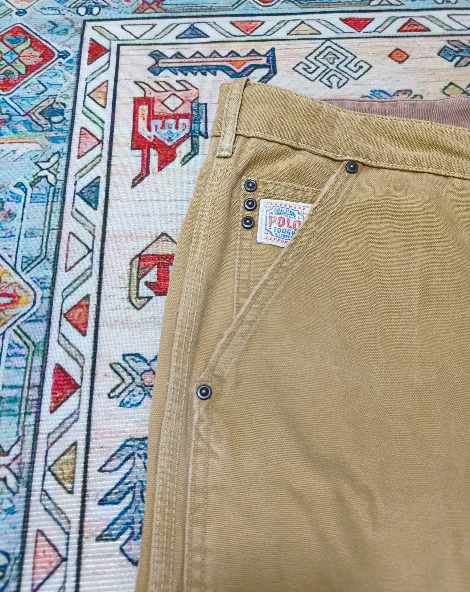 Polo Ralph Lauren Polo Ralph Lauren Logger Pants Size US 31 - 8 Thumbnail