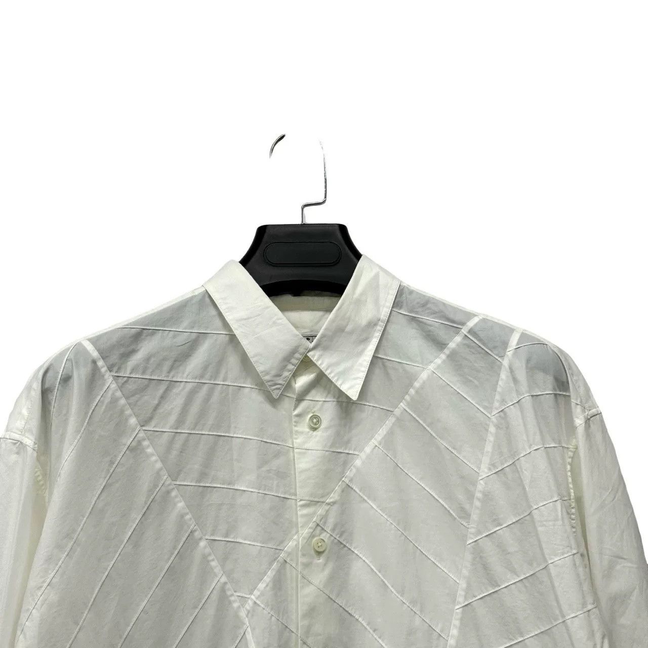 Hermes Hermes White Striped Shirt Size 41 Size US XS / EU 42 / 0 - 3 Thumbnail
