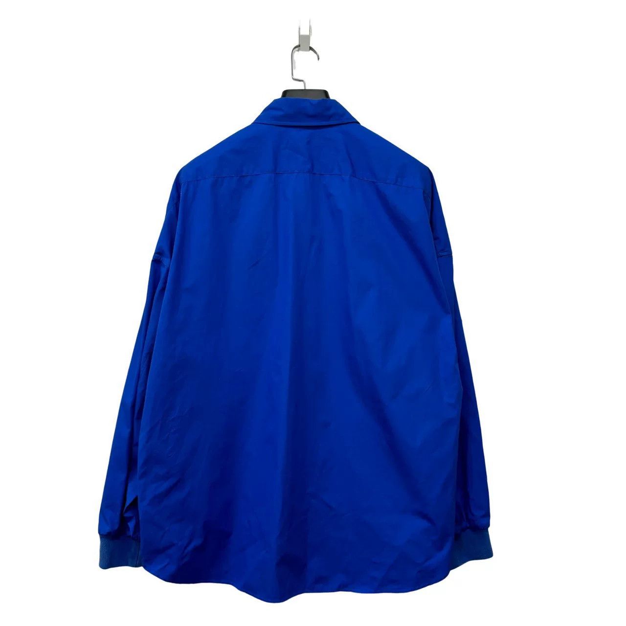 Alexander McQueen Alexander McQueen Blue Shirt Jacket Size US M / EU 48-50 / 2 - 2 Thumbnail