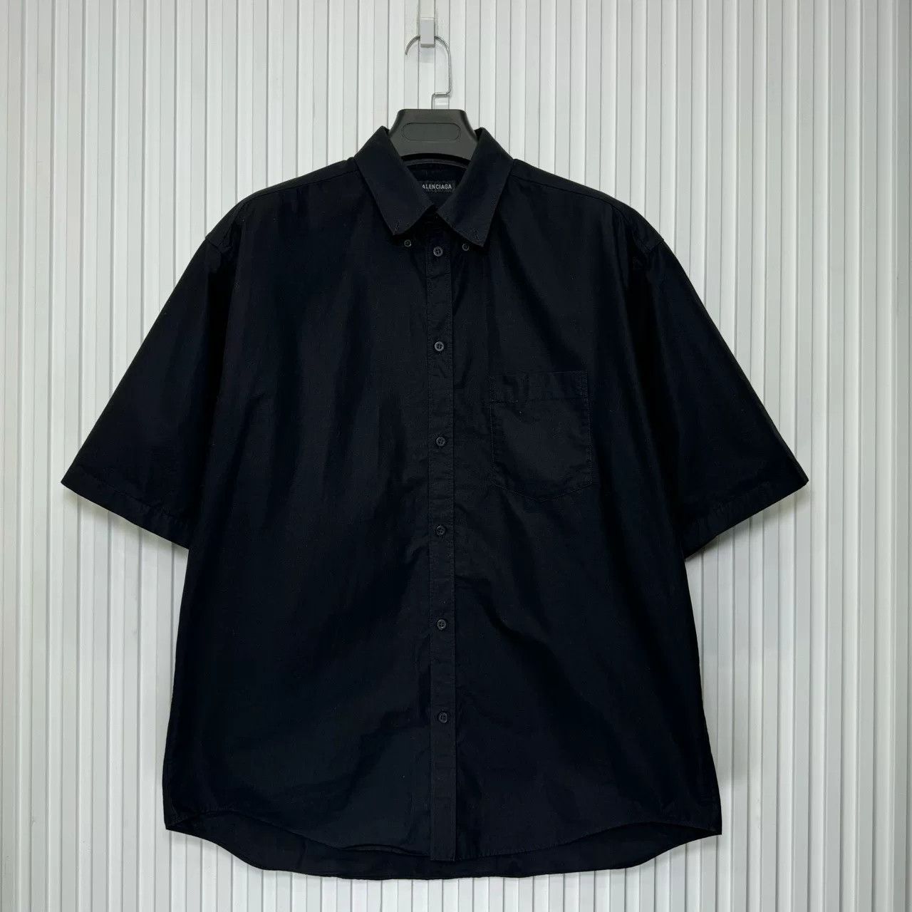 Balenciaga Balenciaga Bitcoin Double B Short Sleeve Shirt Size US M / EU 48-50 / 2 - 2 Thumbnail