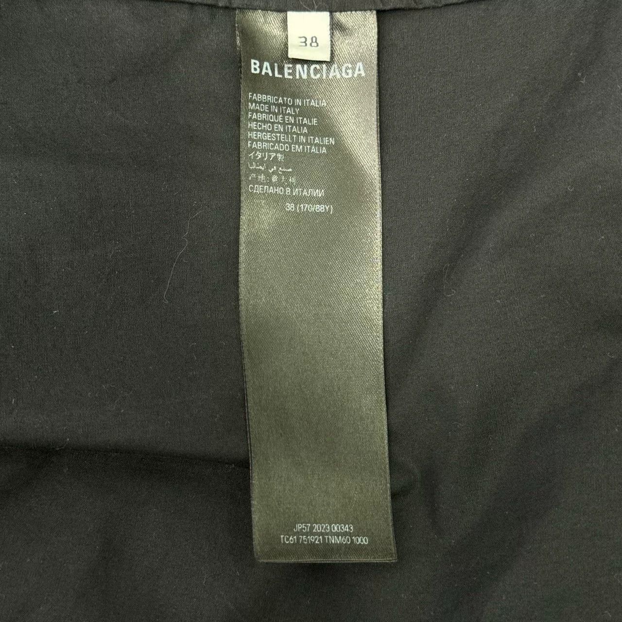 Balenciaga Balenciaga Bitcoin Double B Short Sleeve Shirt Size US M / EU 48-50 / 2 - 5 Thumbnail