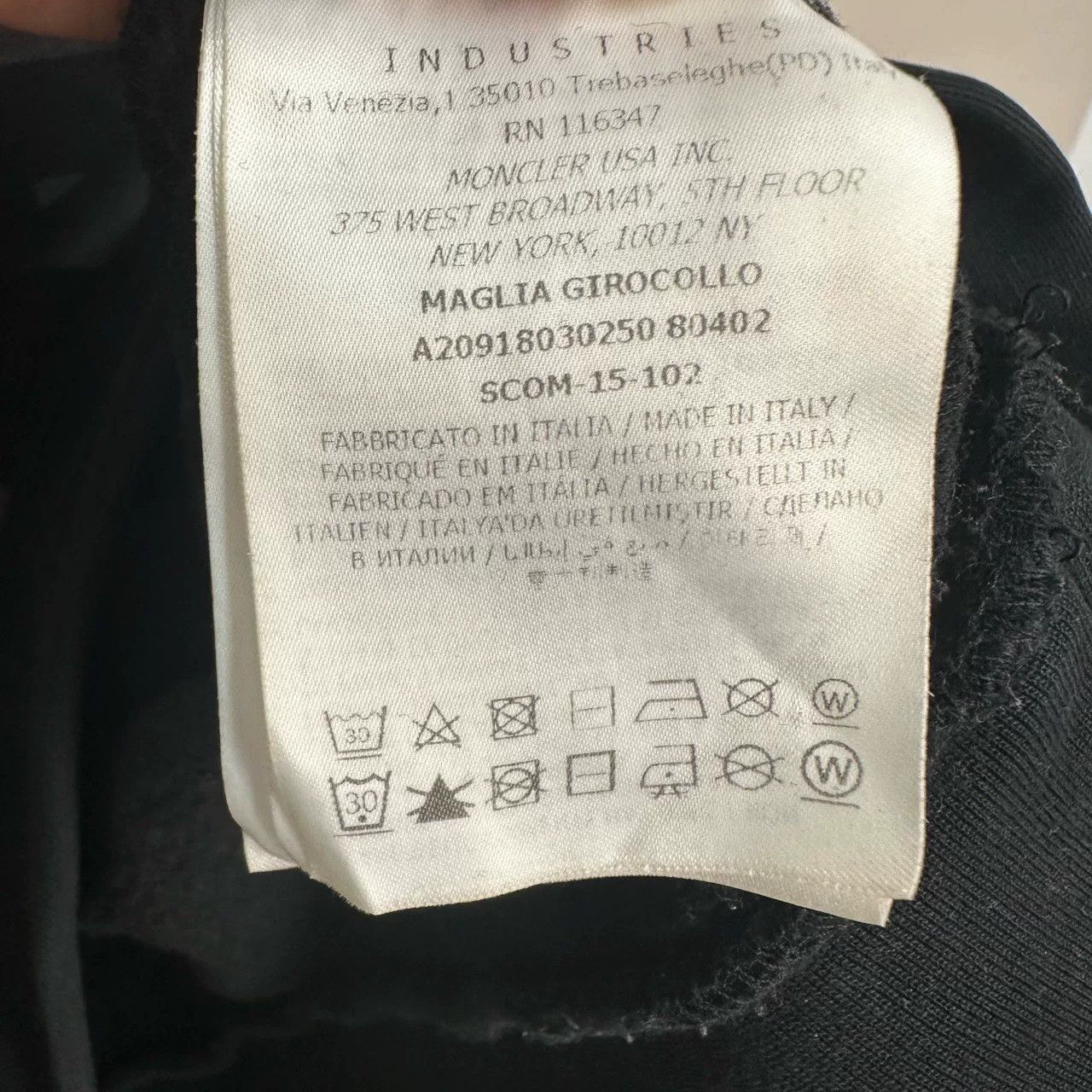 Moncler Moncler Digital Letter Sweatshirt Size US M / EU 48-50 / 2 - 3 Thumbnail