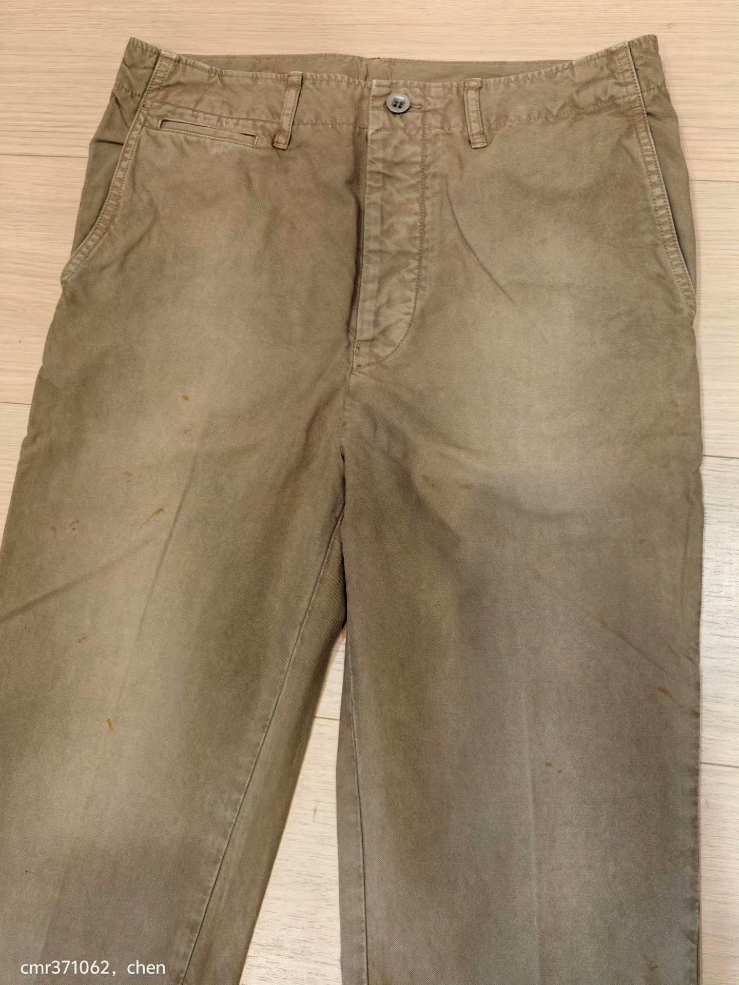 Visvim VISVIM 23AW FIELD CHINO PANTS DMGD Size US 31 - 4 Thumbnail