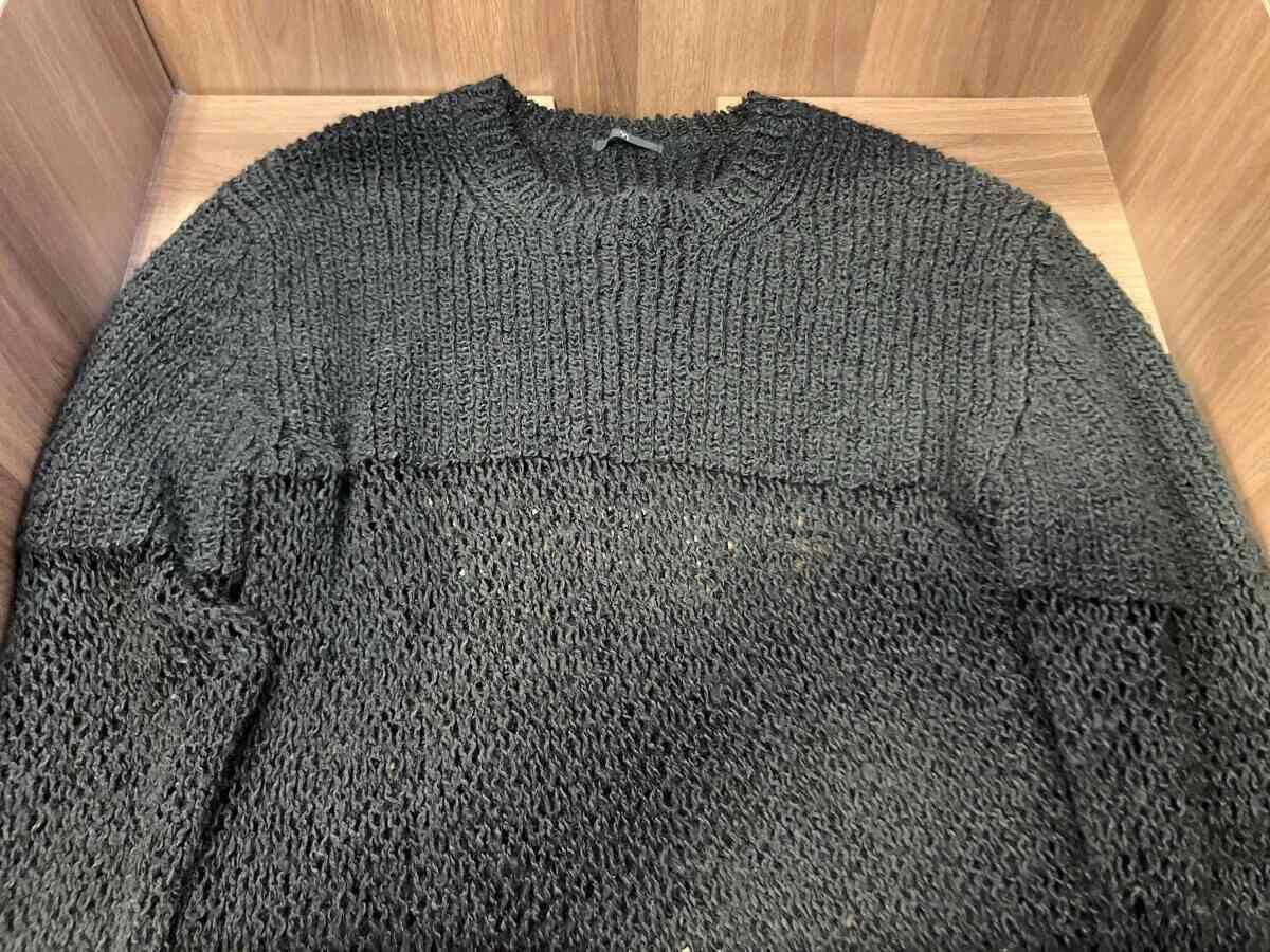Yohji Yamamoto Yohji Yamamoto Y's Semi-Sheer Knit Sweater Size M / US 6-8 / IT 42-44 - 4 Thumbnail