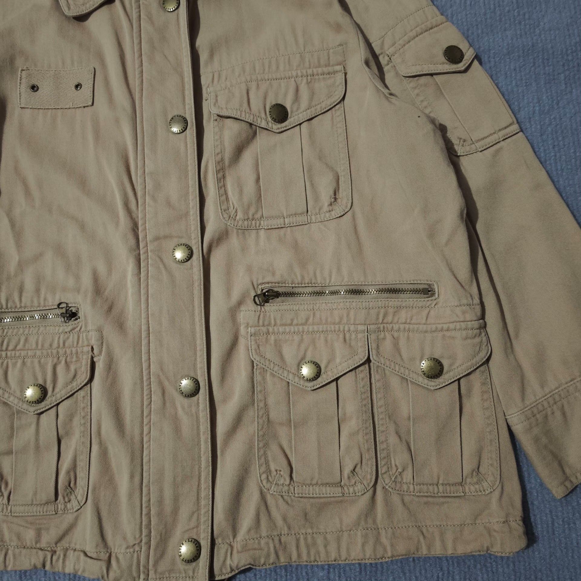 Ralph Lauren Ralph Lauren Vintage Workwear Zip Jacket Size US M / EU 48-50 / 2 - 4 Thumbnail