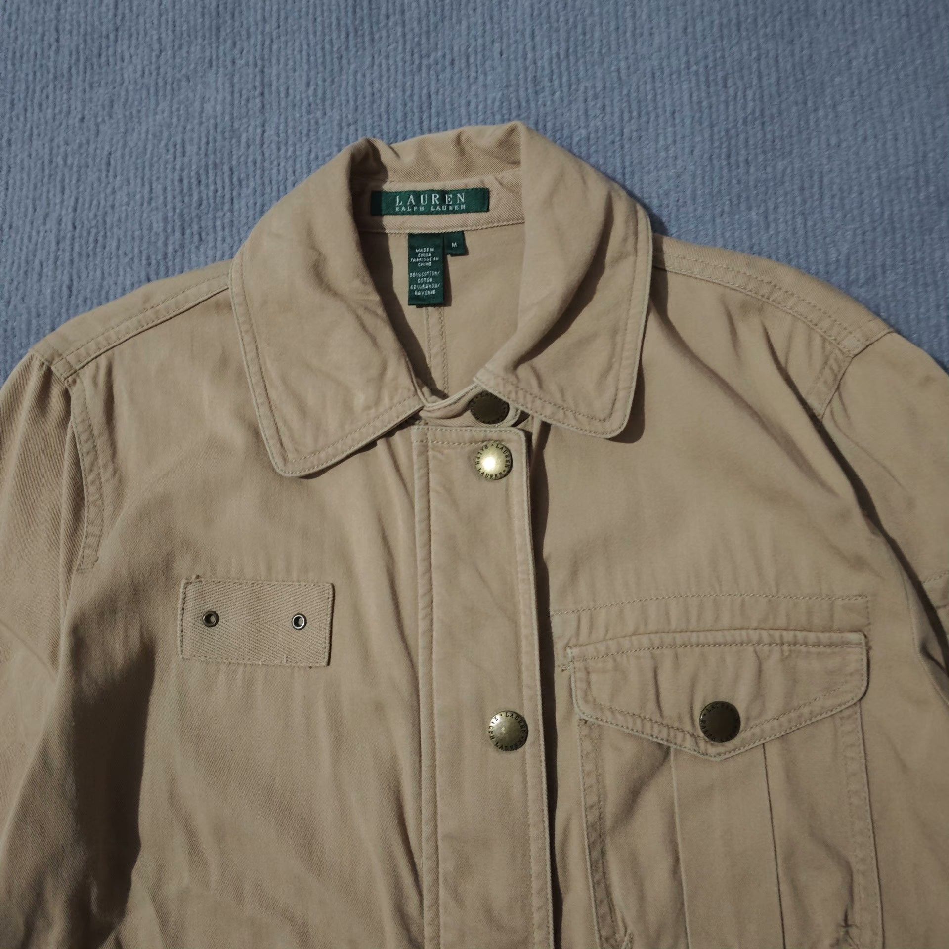 Ralph Lauren Ralph Lauren Vintage Workwear Zip Jacket Size US M / EU 48-50 / 2 - 5 Thumbnail