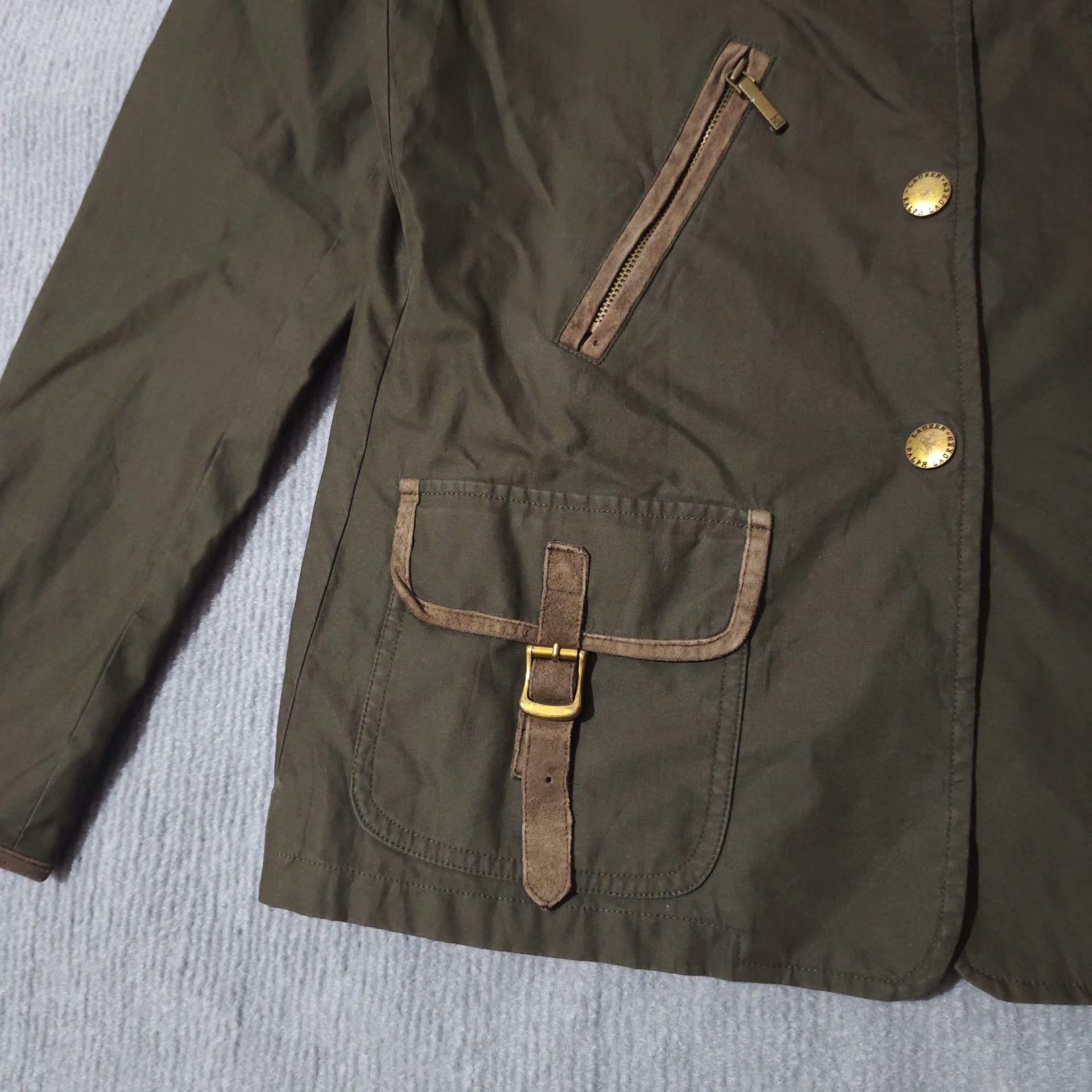 Ralph Lauren Ralph Lauren Vintage Waxed Jacket Size US M / EU 48-50 / 2 - 2 Thumbnail
