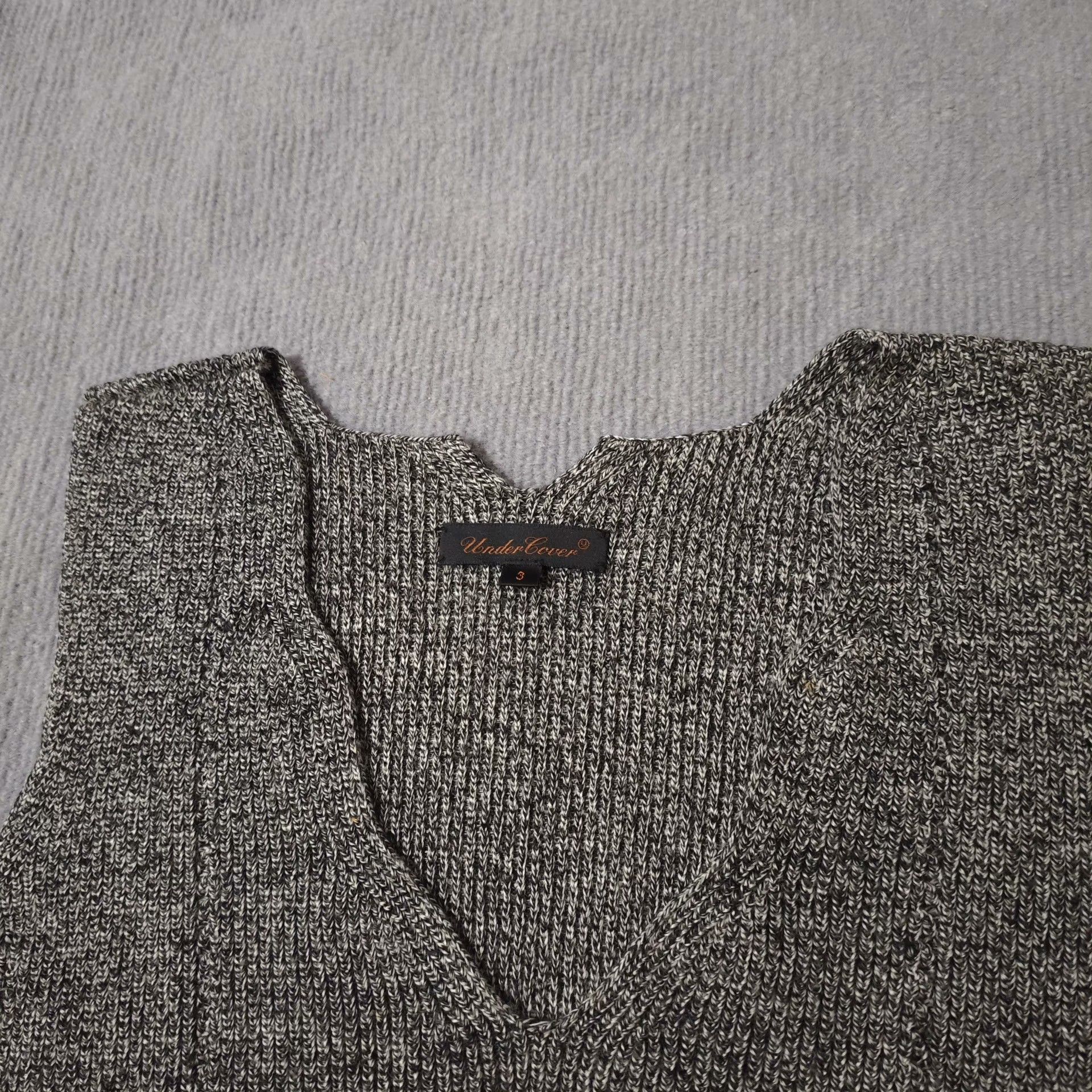 Undercover Undercover 07aw Purple Knit Vest Size US L / EU 52-54 / 3 - 3 Thumbnail