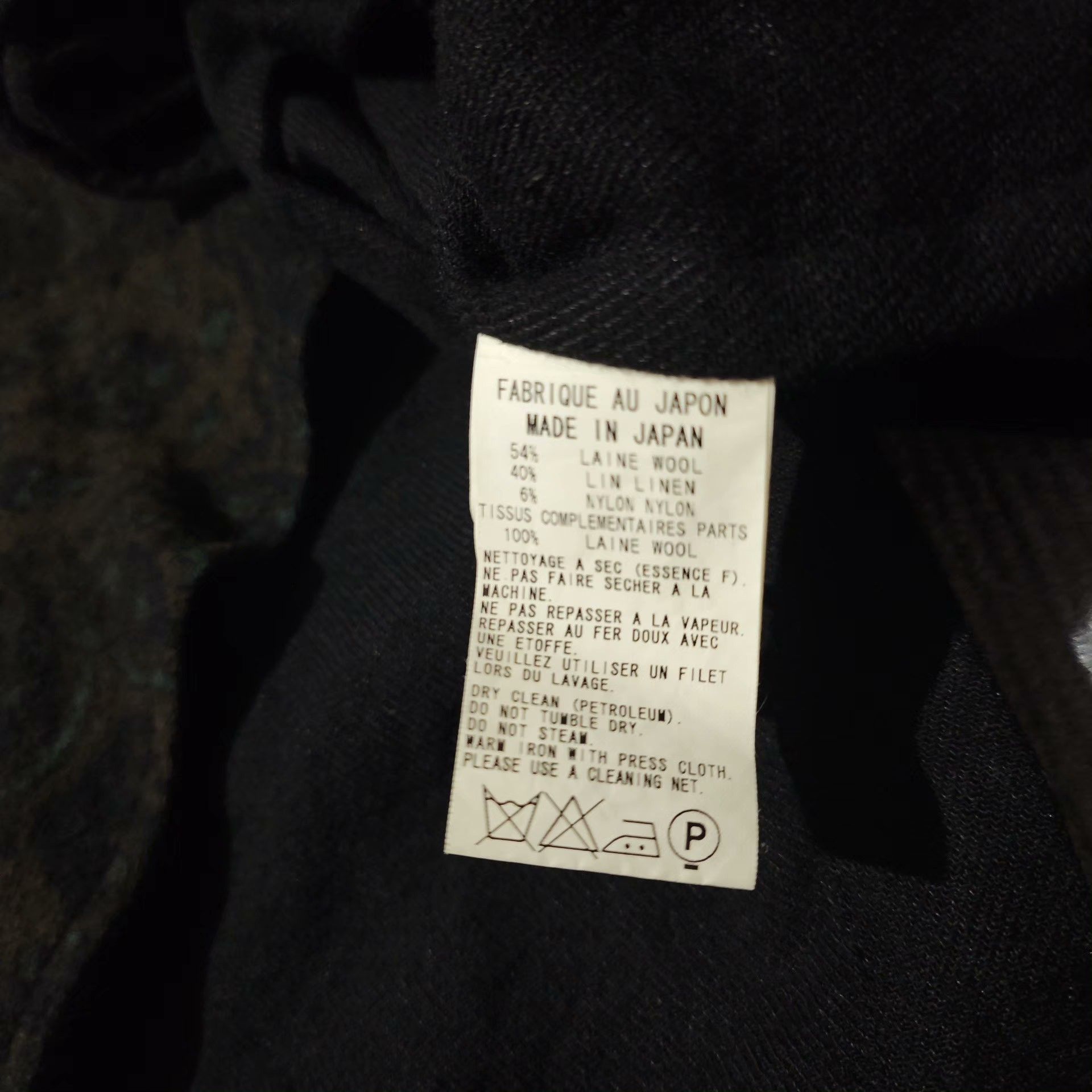 Yohji Yamamoto Yohji Yamamoto Y's Wool Tailcoat Blazer Size US M / EU 48-50 / 2 - 7 Thumbnail