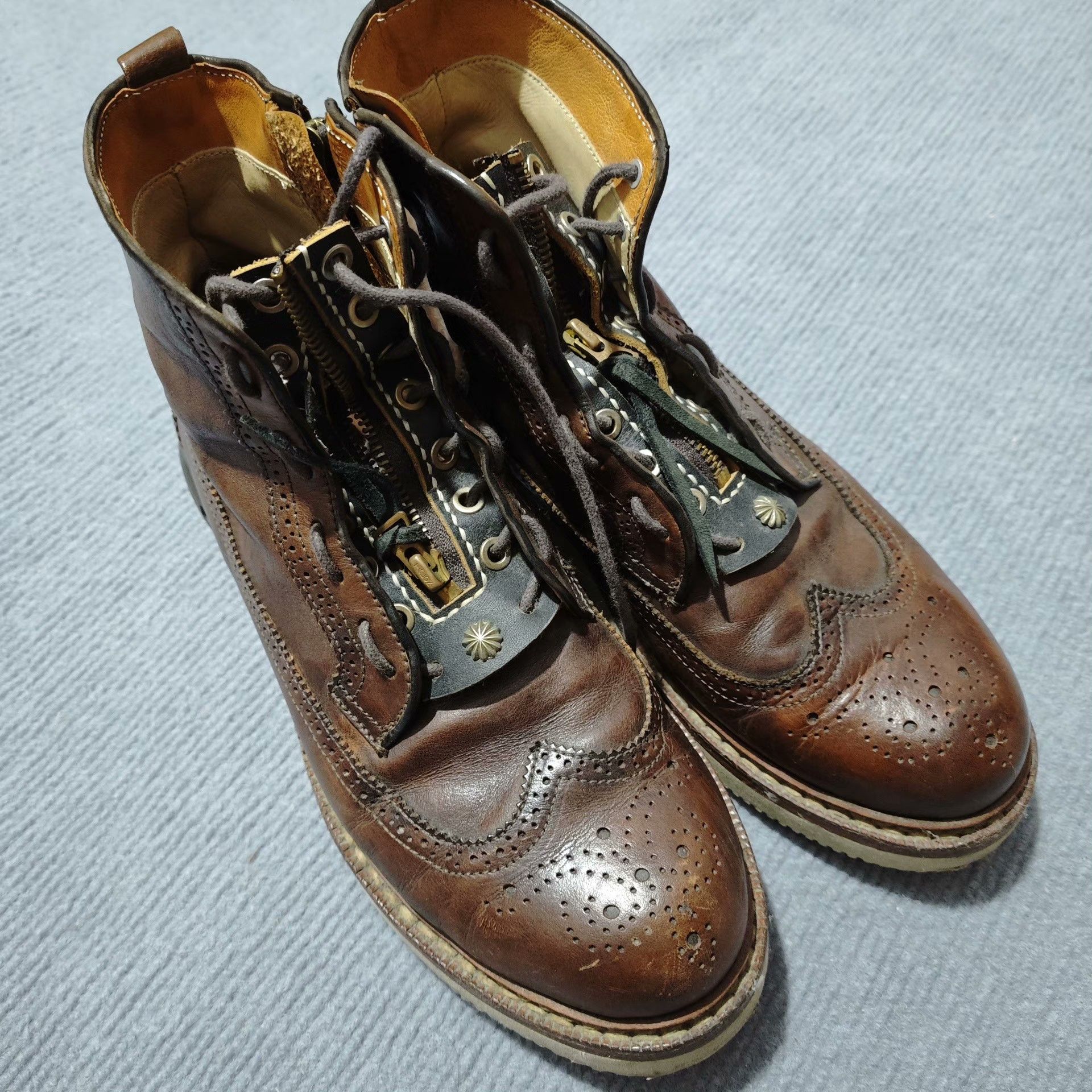 Visvim Visvim Patrician Mid-Folk Spot Boots Size US 10 / EU 43 - 3 Thumbnail
