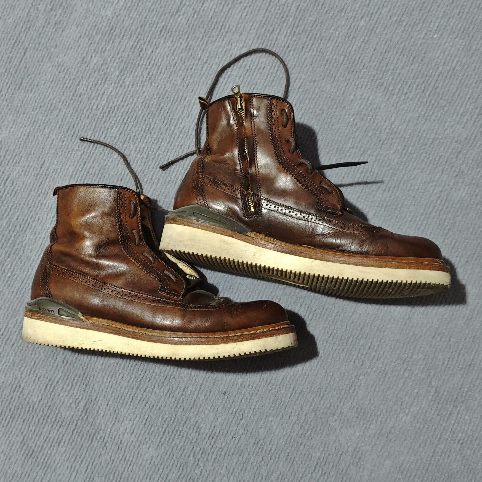 Visvim Visvim Patrician Mid-Folk Spot Boots Size US 10 / EU 43 - 2 Thumbnail