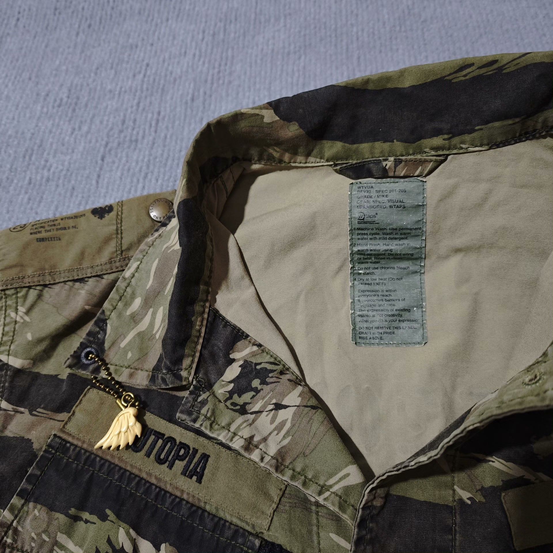 Takahiromiyashita The Soloist. Wtaps 08ss Jungle L/S Jacket Size US M / EU 48-50 / 2 - 6 Thumbnail