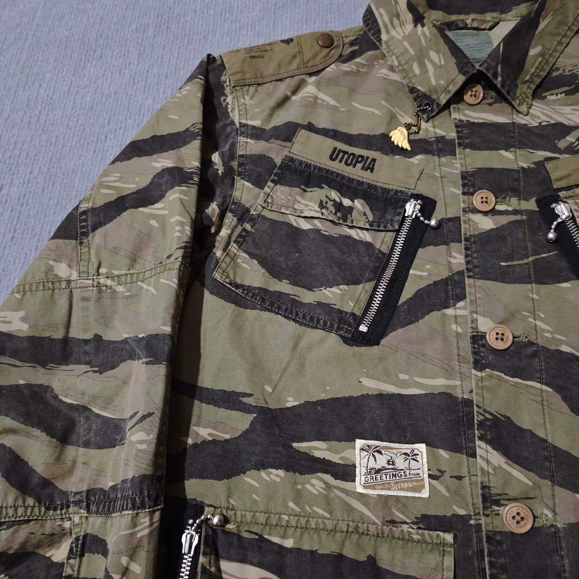 Takahiromiyashita The Soloist. Wtaps 08ss Jungle L/S Jacket Size US M / EU 48-50 / 2 - 3 Thumbnail
