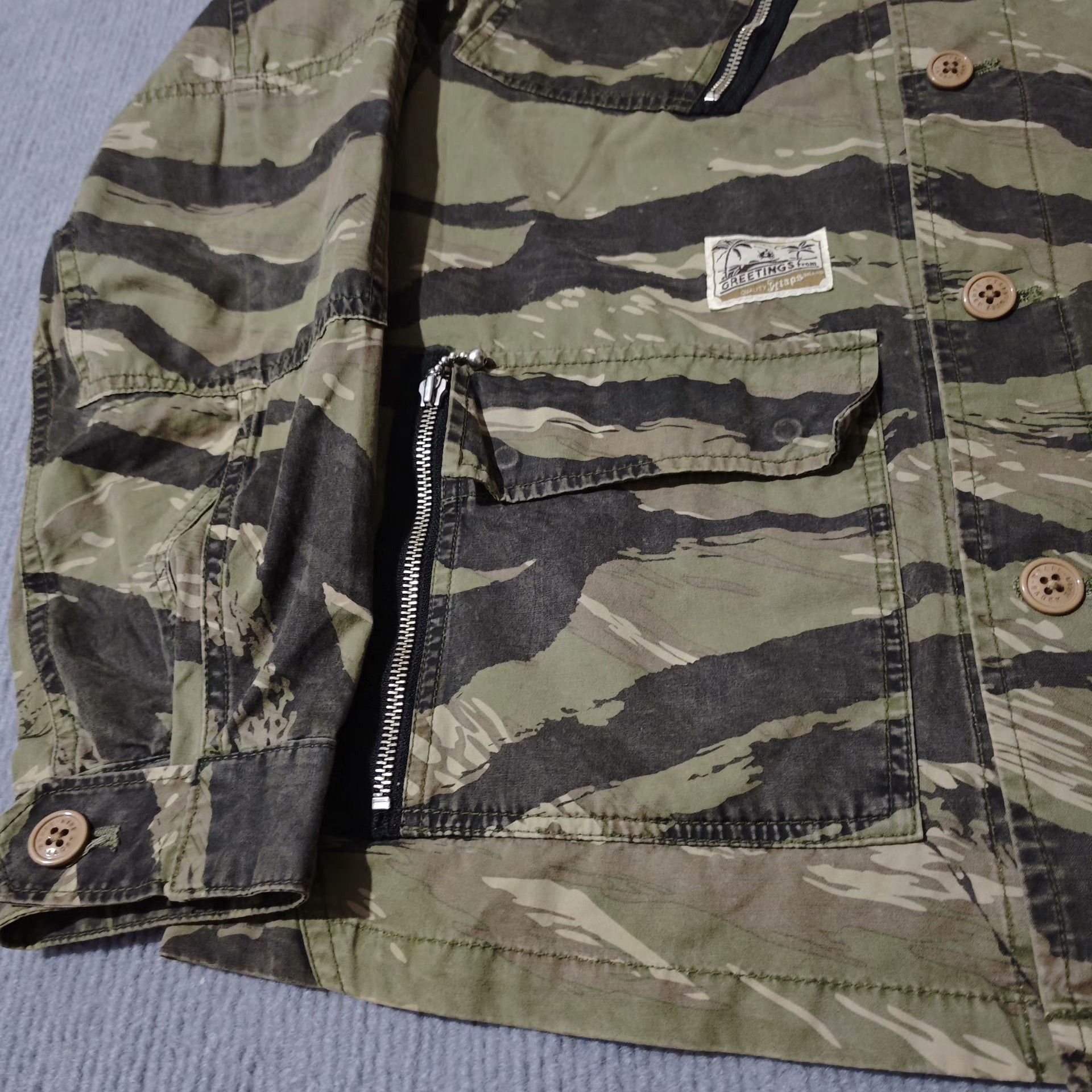 Takahiromiyashita The Soloist. Wtaps 08ss Jungle L/S Jacket Size US M / EU 48-50 / 2 - 4 Thumbnail