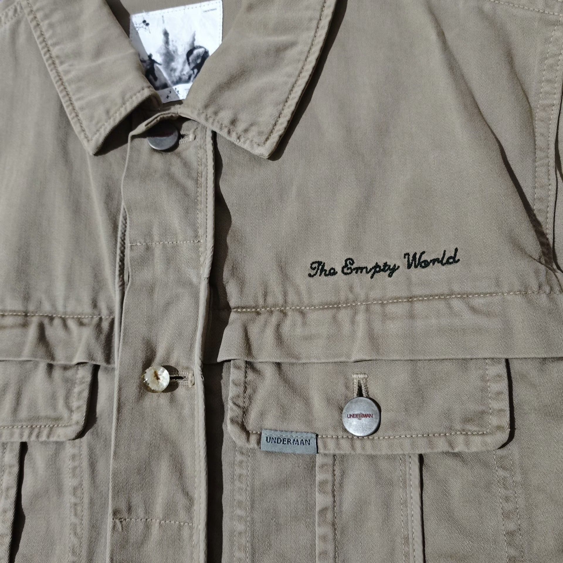 Undercover Undercover 11SS Underman Denim Jacket Size US L / EU 52-54 / 3 - 4 Thumbnail
