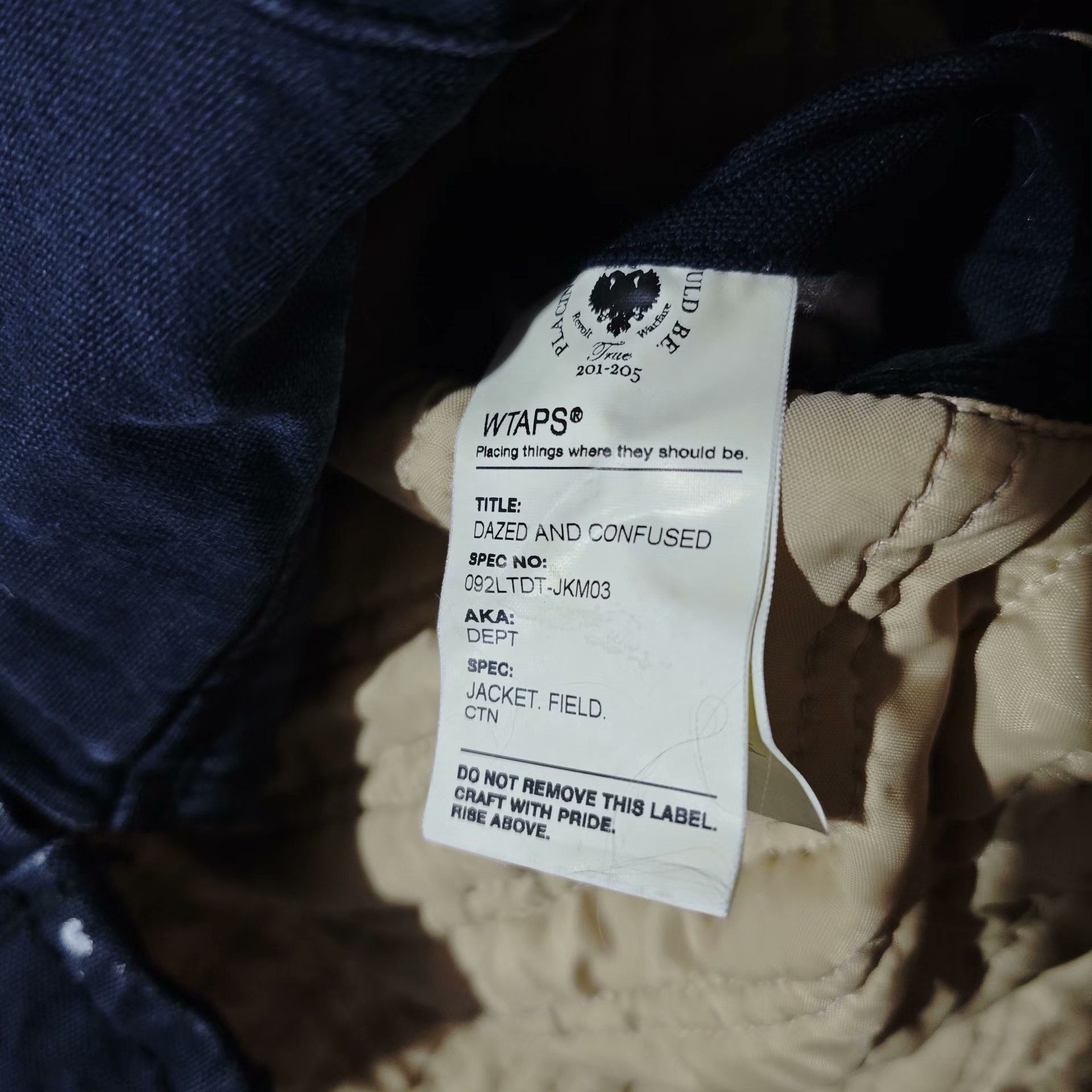 Wtaps Wtaps 09AW Dazed and Confused Jacket Size US S / EU 44-46 / 1 - 6 Thumbnail