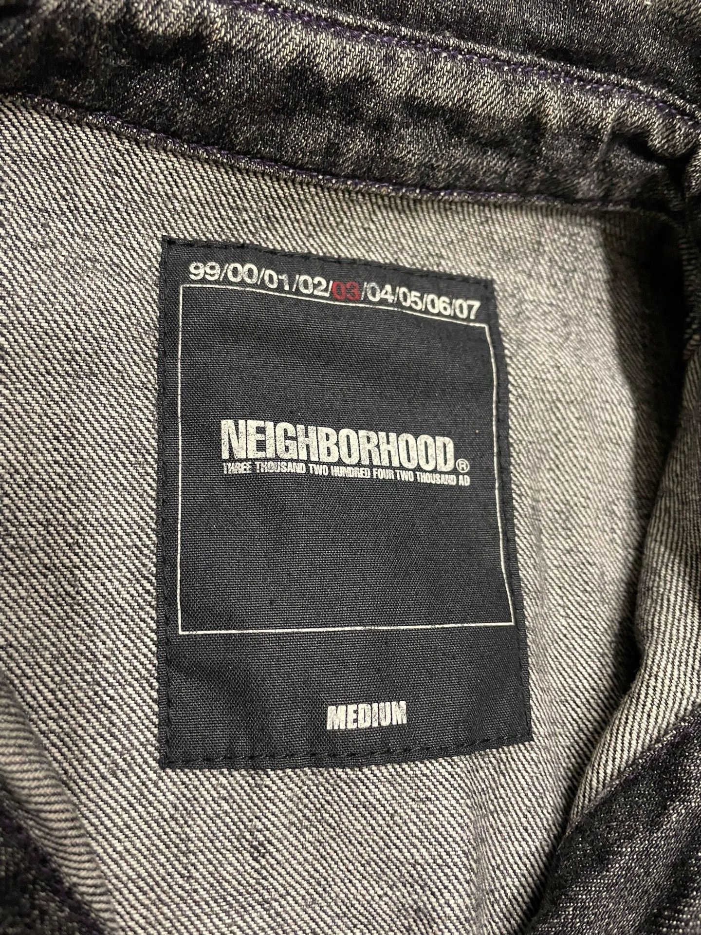 Neighborhood Neighborhood Washed Denim Jacket Size US M / EU 48-50 / 2 - 3 Thumbnail