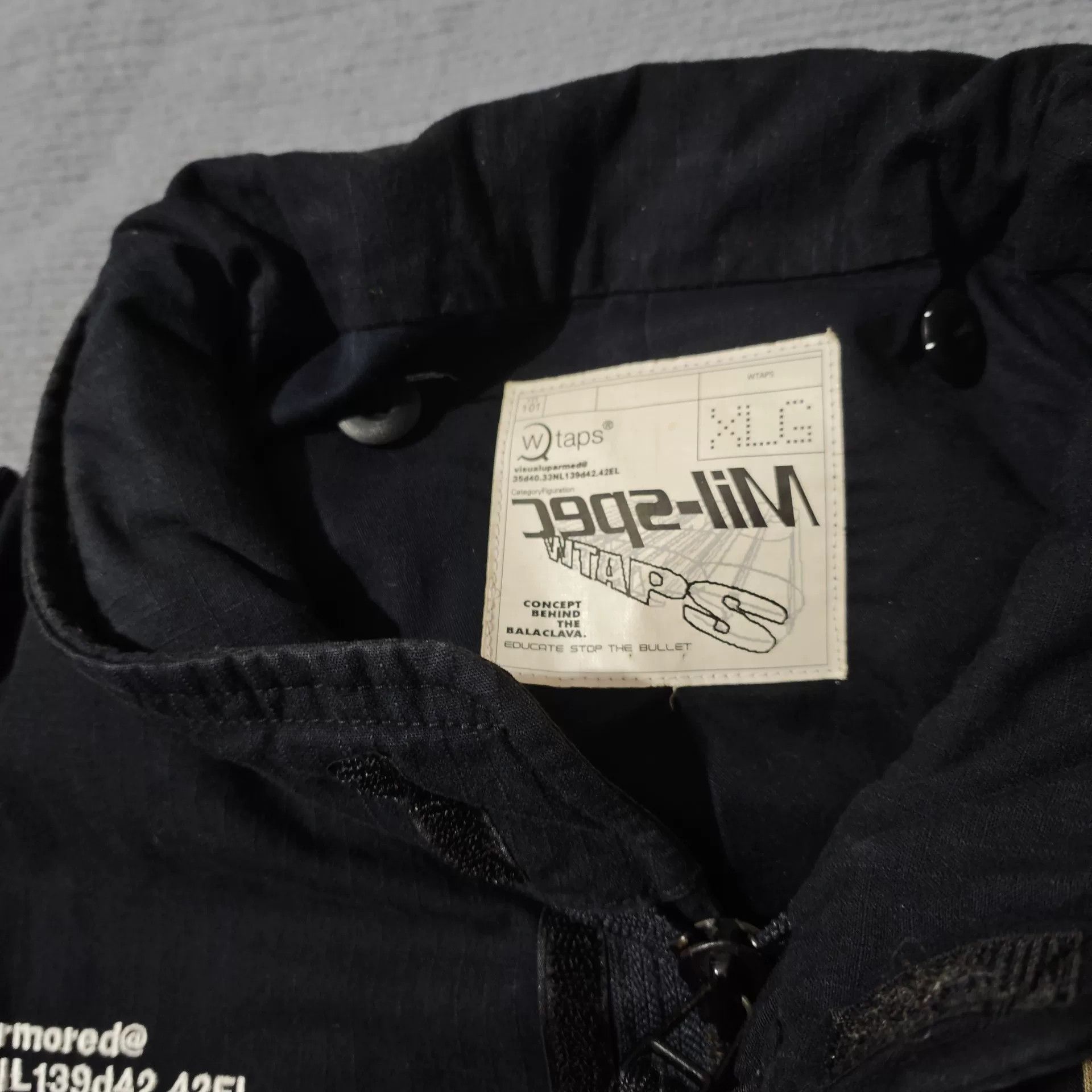 Wtaps Wtaps 99aw M65 Military Jacket Size US XL / EU 56 / 4 - 4 Thumbnail