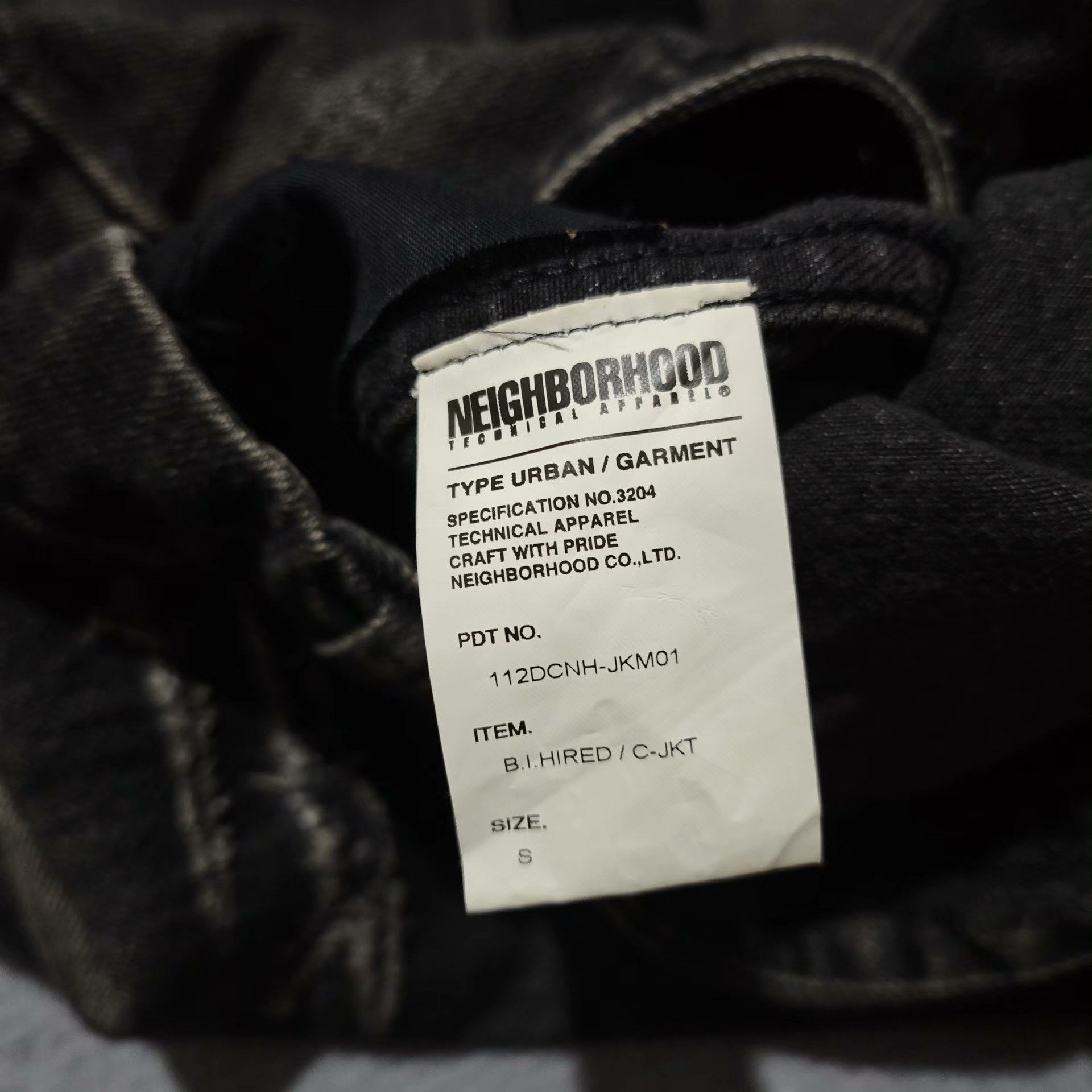 Neighborhood Neighborhood B.I.Hired C-JKT Size US S / EU 44-46 / 1 - 7 Thumbnail
