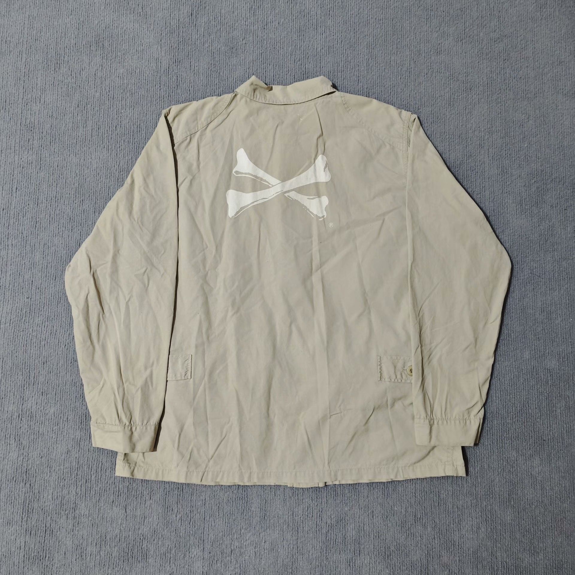 Wtaps Wtaps 00ss First Gen White Bone Jacket Size US XL / EU 56 / 4 - 2 Thumbnail