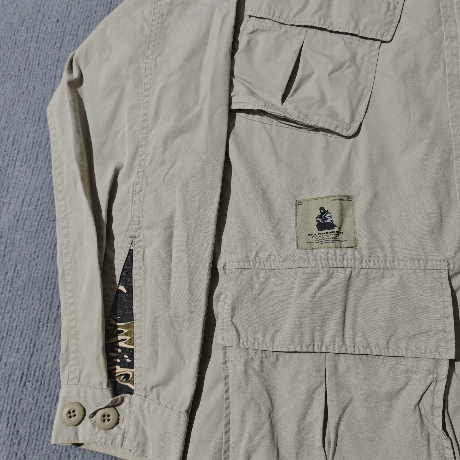 Wtaps Wtaps 00ss First Gen White Bone Jacket Size US XL / EU 56 / 4 - 3 Thumbnail