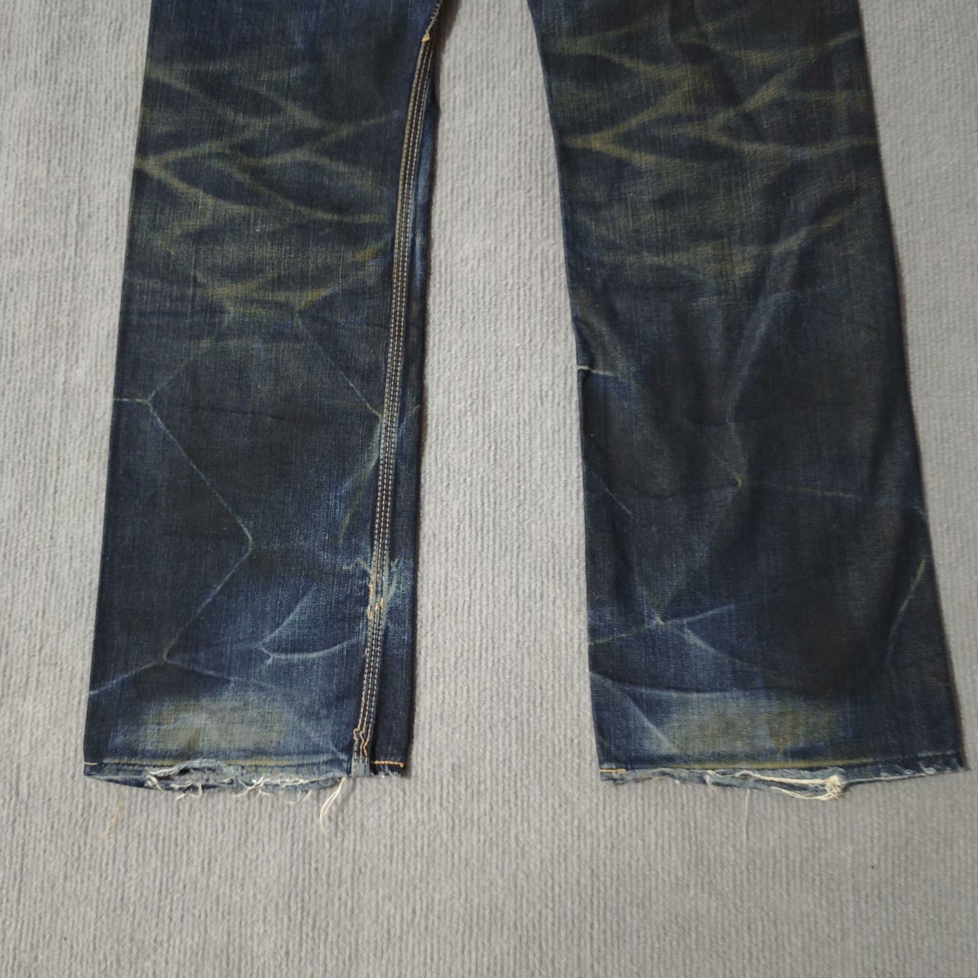 ANACHRONORM Anachronorm Japanese Oil Stain Straight Jeans Size US 32 / EU 48 - 5 Thumbnail